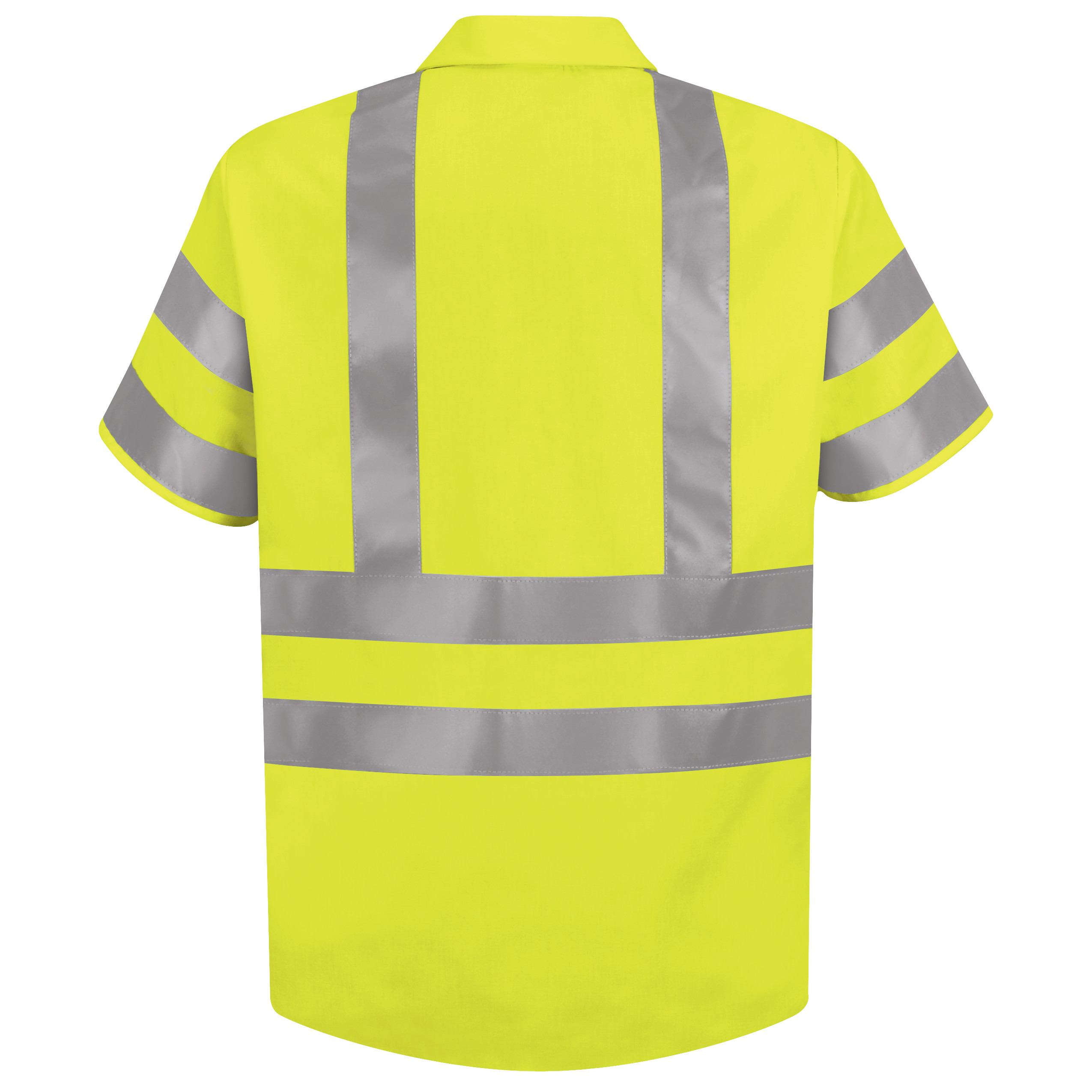 Picture of Red Kap® SS24-HV-TRC3 Men's Hi-Visibility Short Sleeve Work Shirt - Type R, Class 3