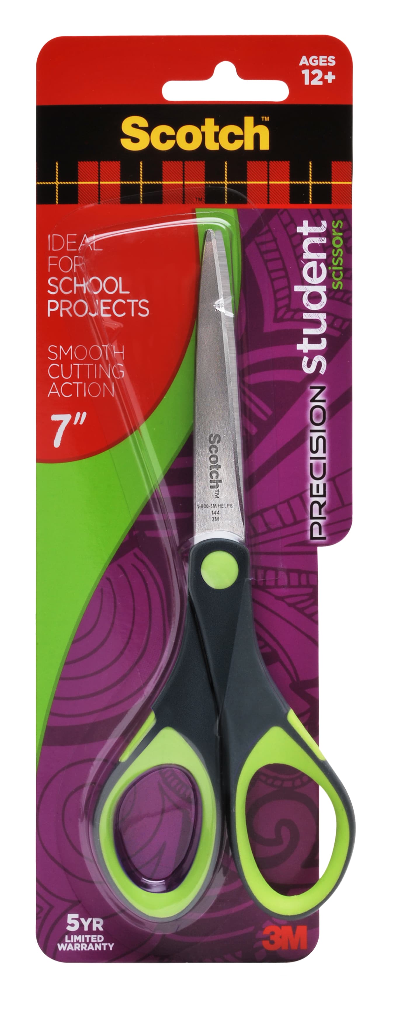 UPC 00051141942322 | Scotch™ Precision Student Scissors 1447S-MIX