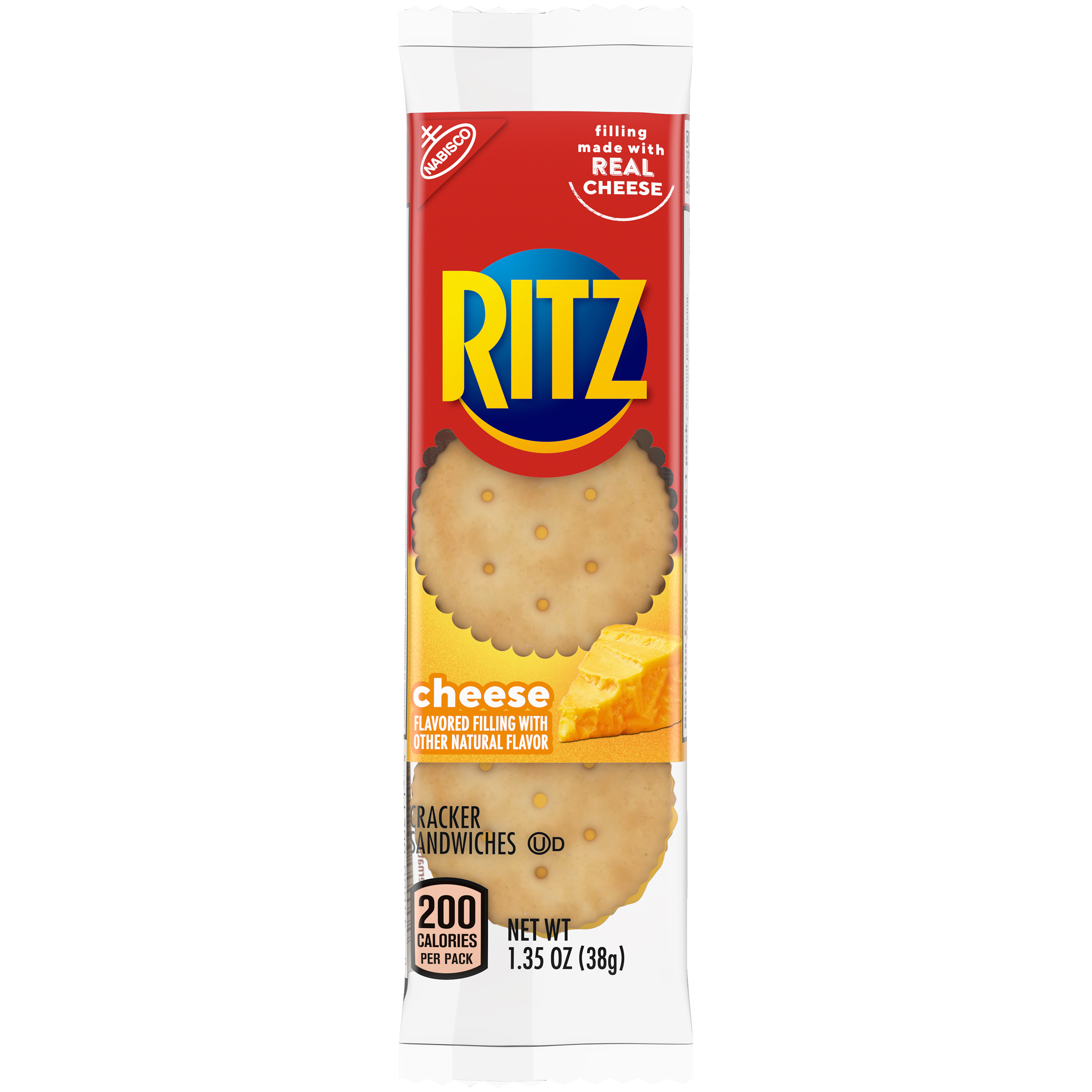 RITZ Cheese Sandwich Crackers, 8 - 1.35 oz Packs-thumbnail-4