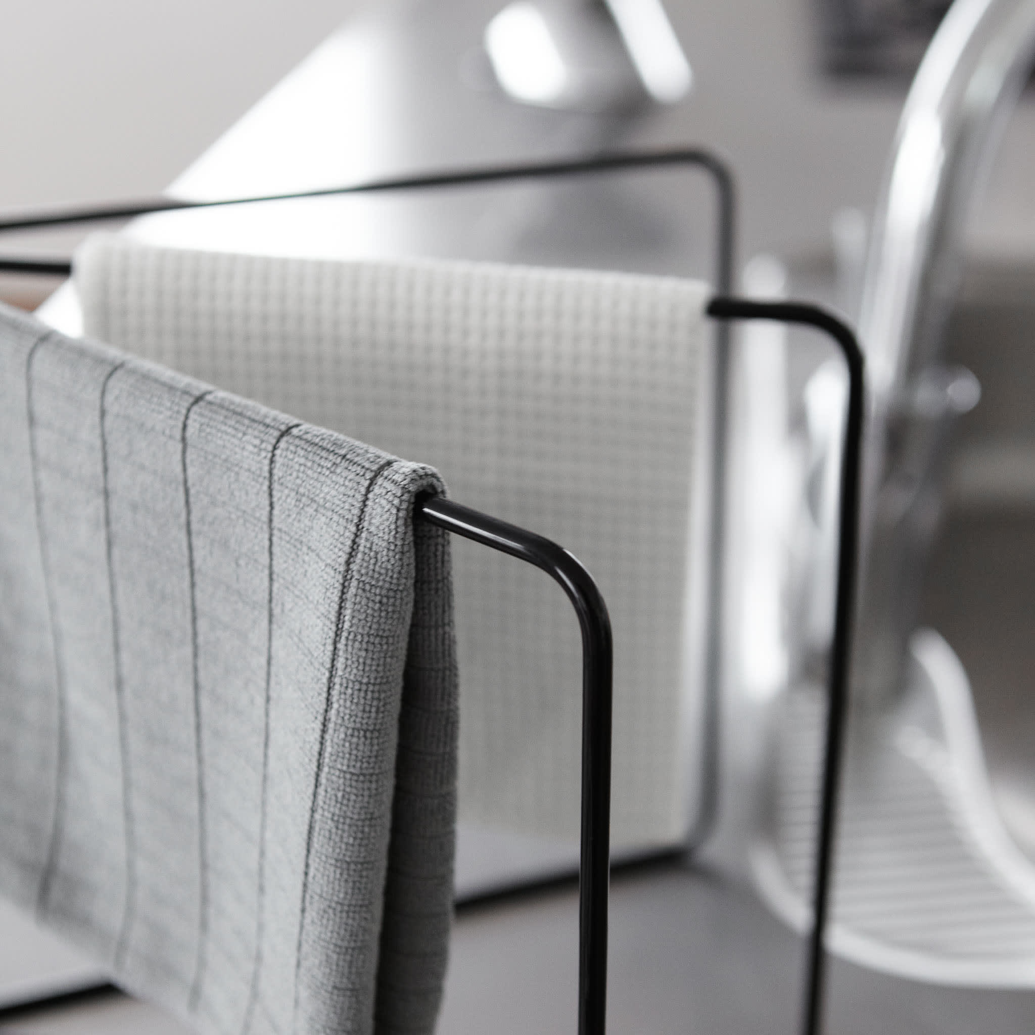 Foldable Dishcloth Hanger : Holds Up to 3 Dishcloths