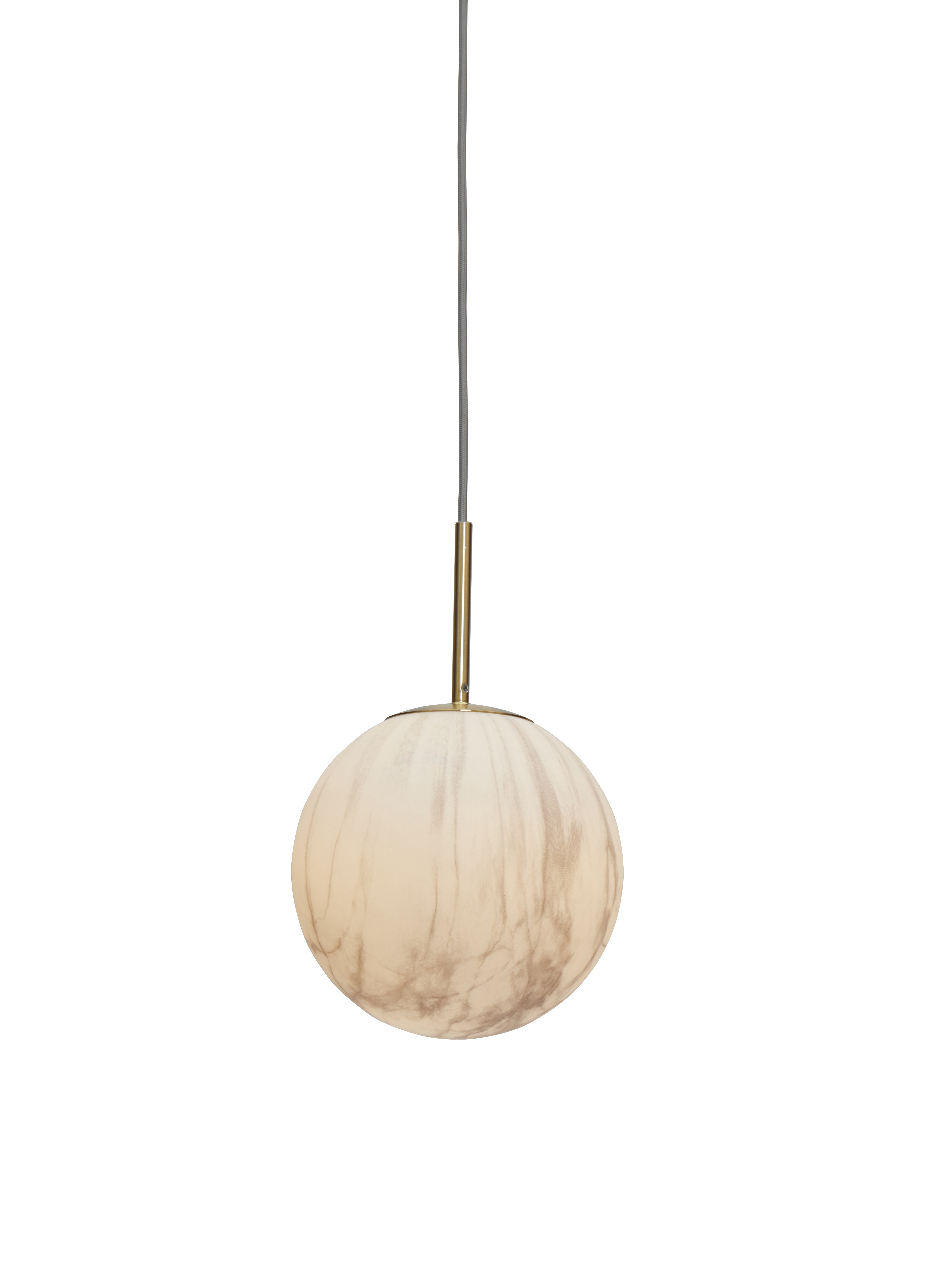 Hanglamp Carrara - Goud/Wit - Ø22cm