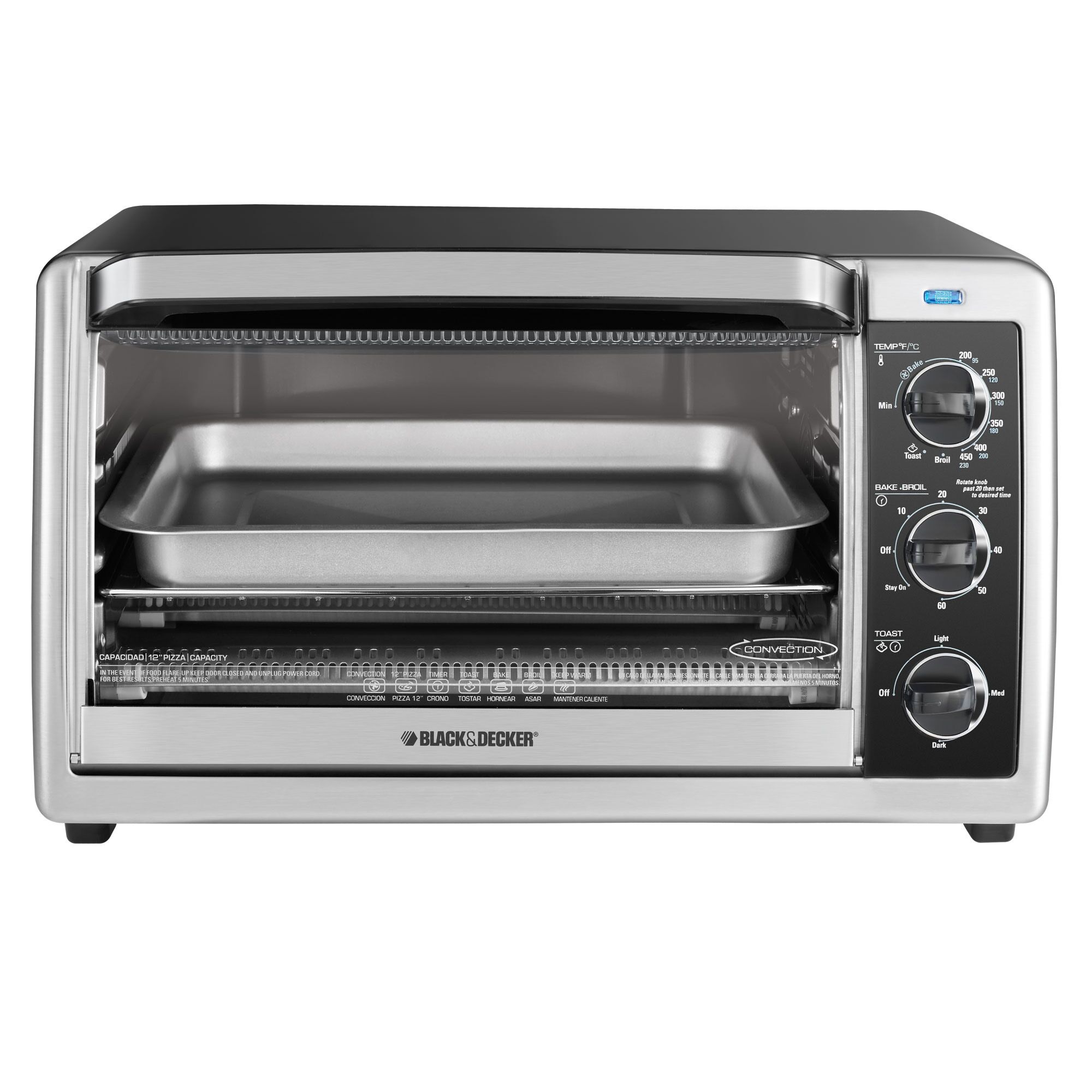 Profile of Counter top Convection Toaster Oven.