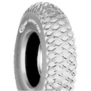 Pneumatic Tire with C968 Tread, Light Grey, 200-50, 8 x 2 Inch