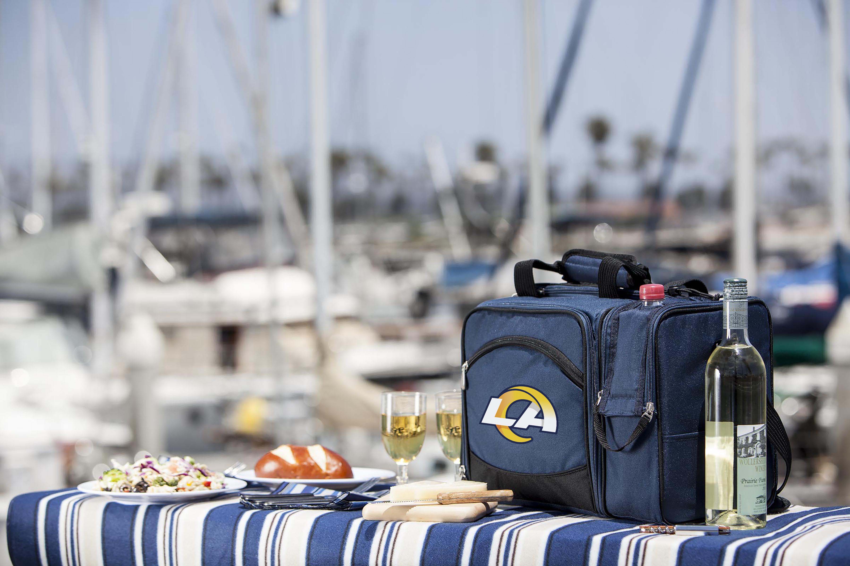 Los Angeles Rams - Malibu Picnic Basket Cooler