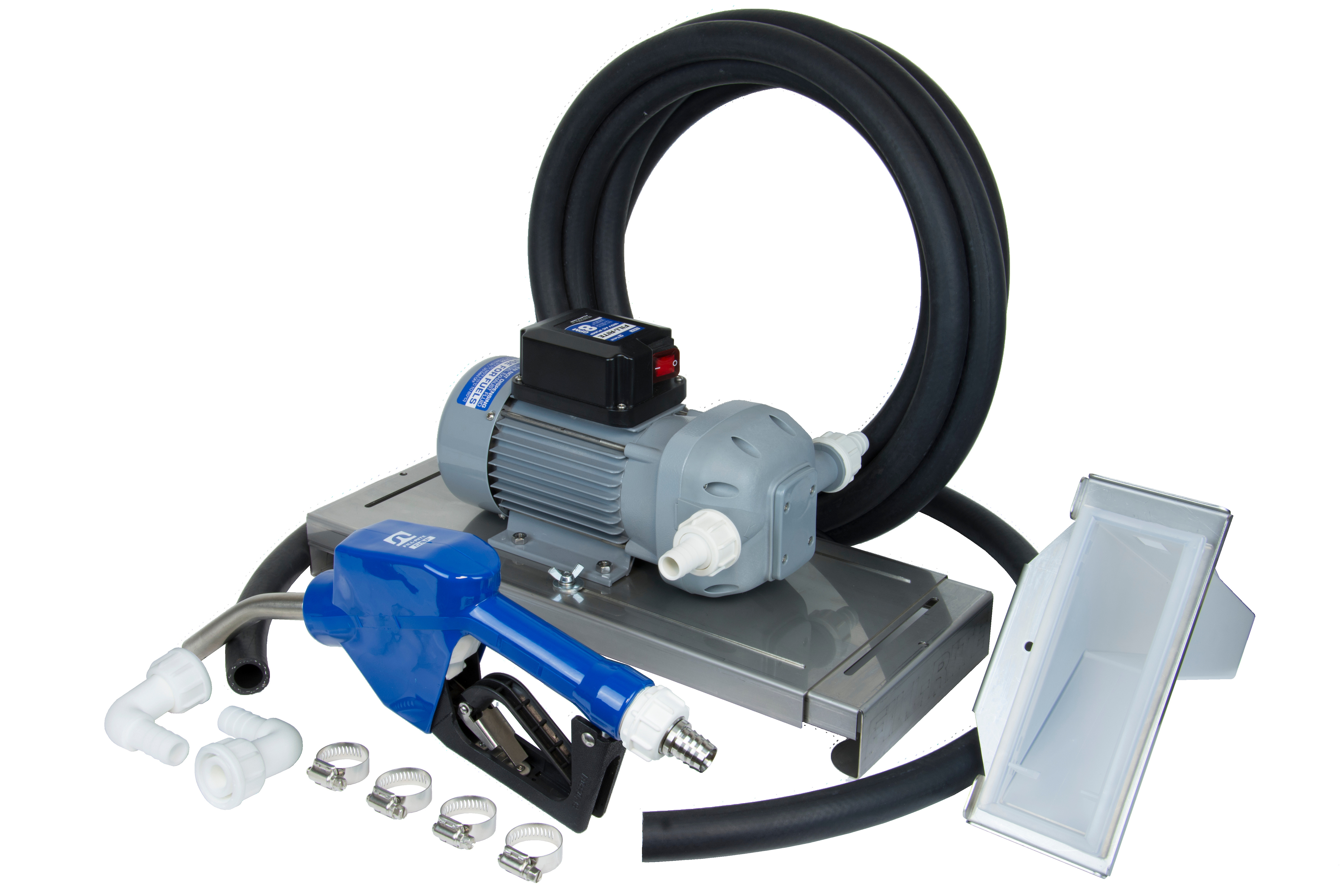Fill-Rite DF120DAN520 120V 8 GPM DEF Pumpe mit Trommelhalterung & Autodüse - Bild 1 von 5