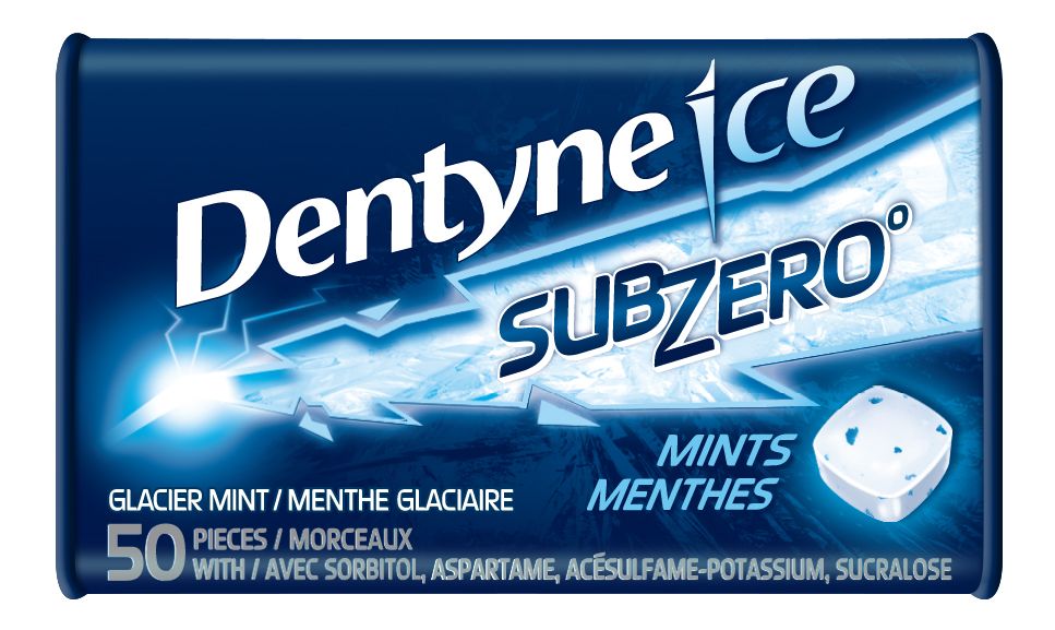Dentyne Ice Glacier Mint Mints 50 Count