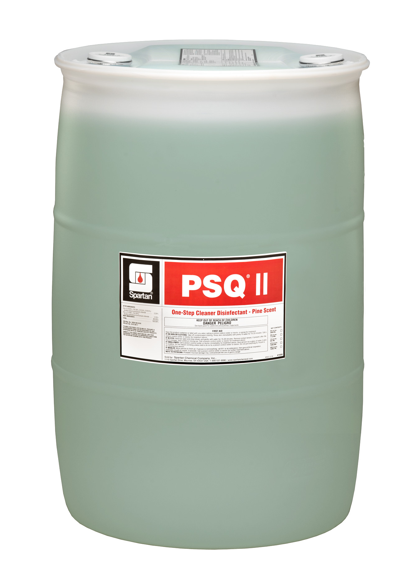 Spartan Chemical Company PSQ II, 55 GAL DRUM