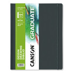 Canson Graduate Drawing Art Book, Hard Cover Binding, 52 Sheet, 11x14 inch