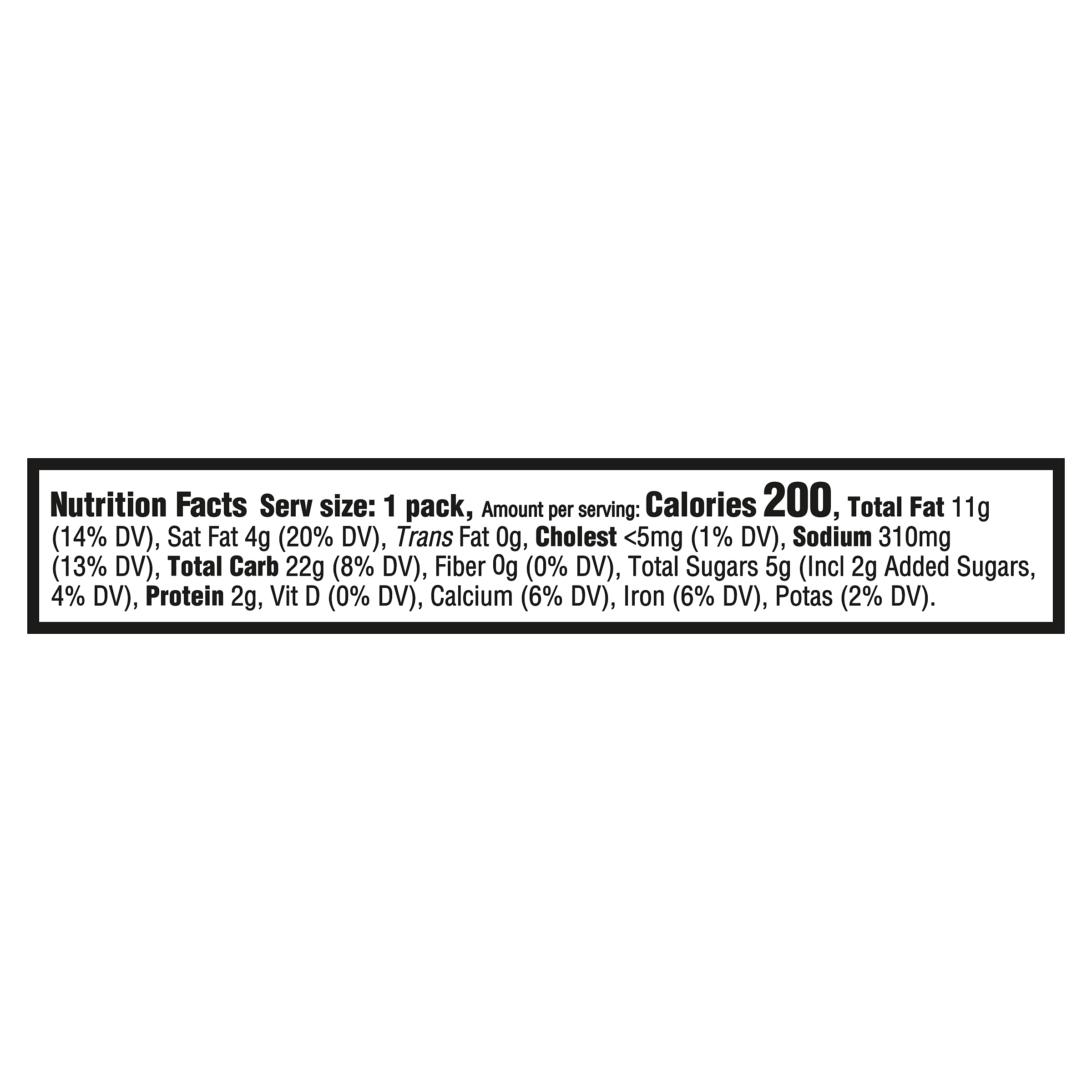 Nutrition Facts