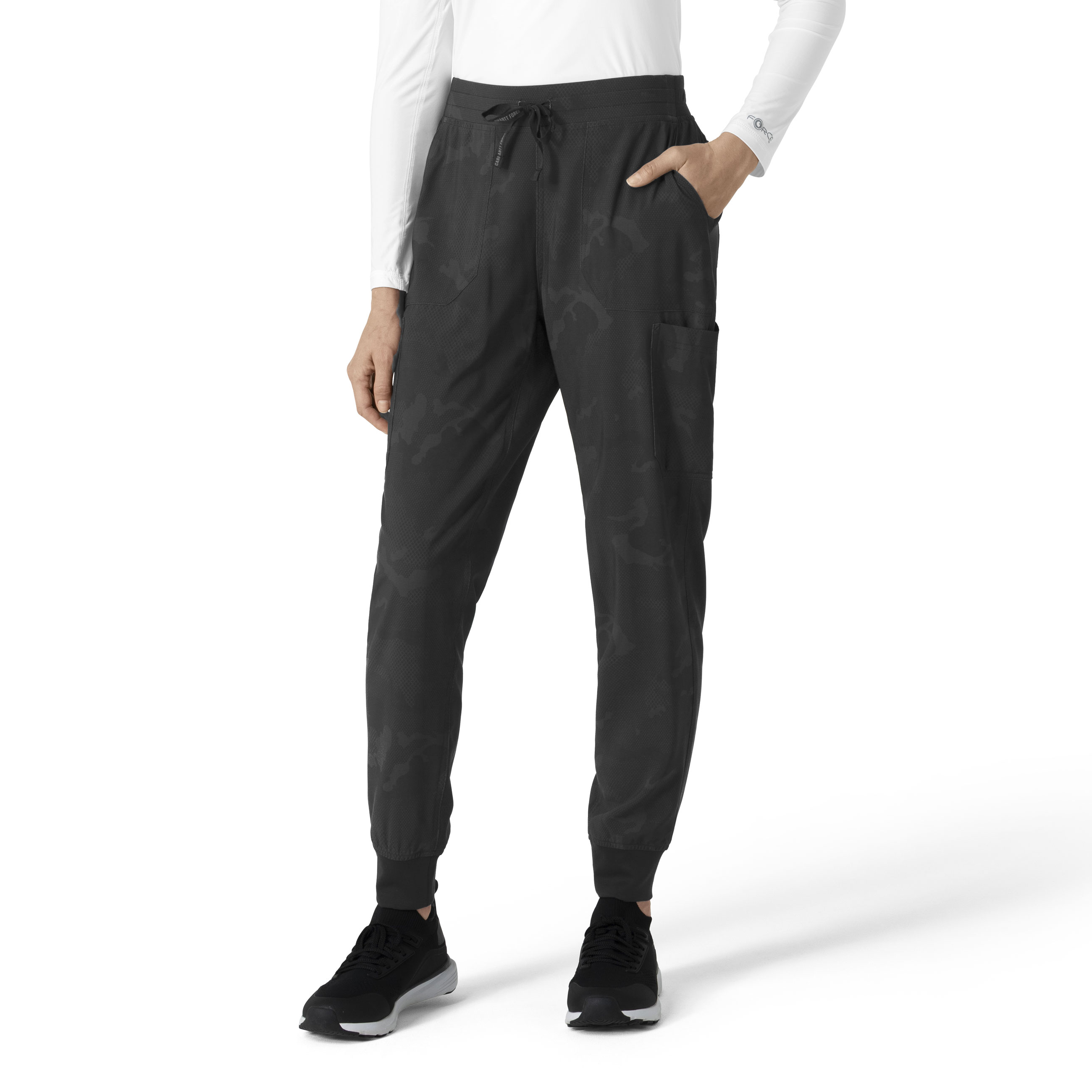 Women&#8216;s Printed Cargo Jogger Scrub Pant-Carhartt