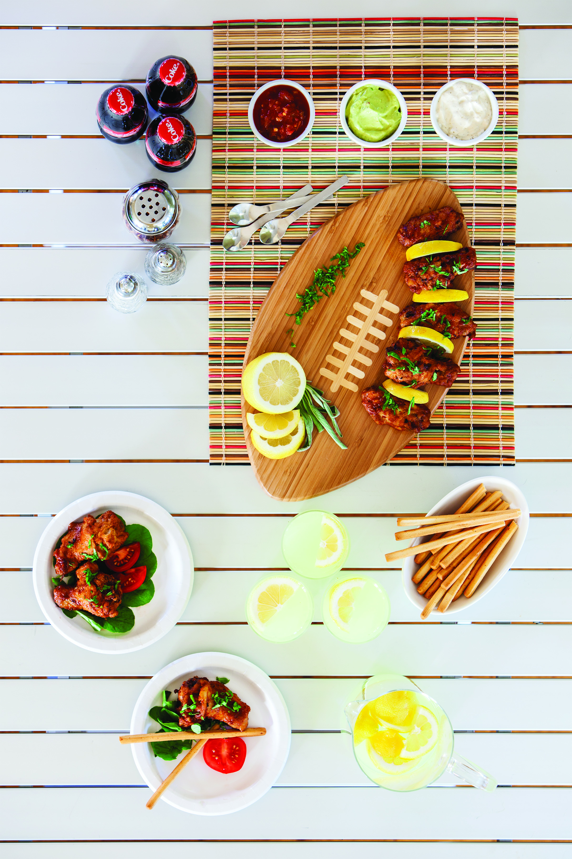 NFL 100 - Touchdown! Pro Football Cutting Board & Serving Tray