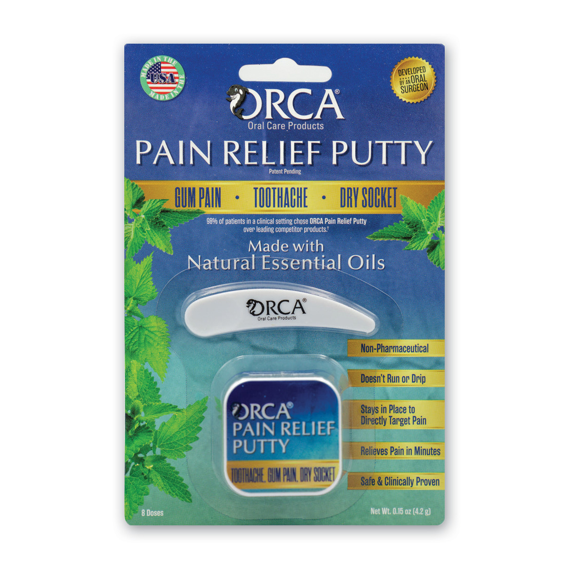 Orca™ Pain Relief Putty 6/Box