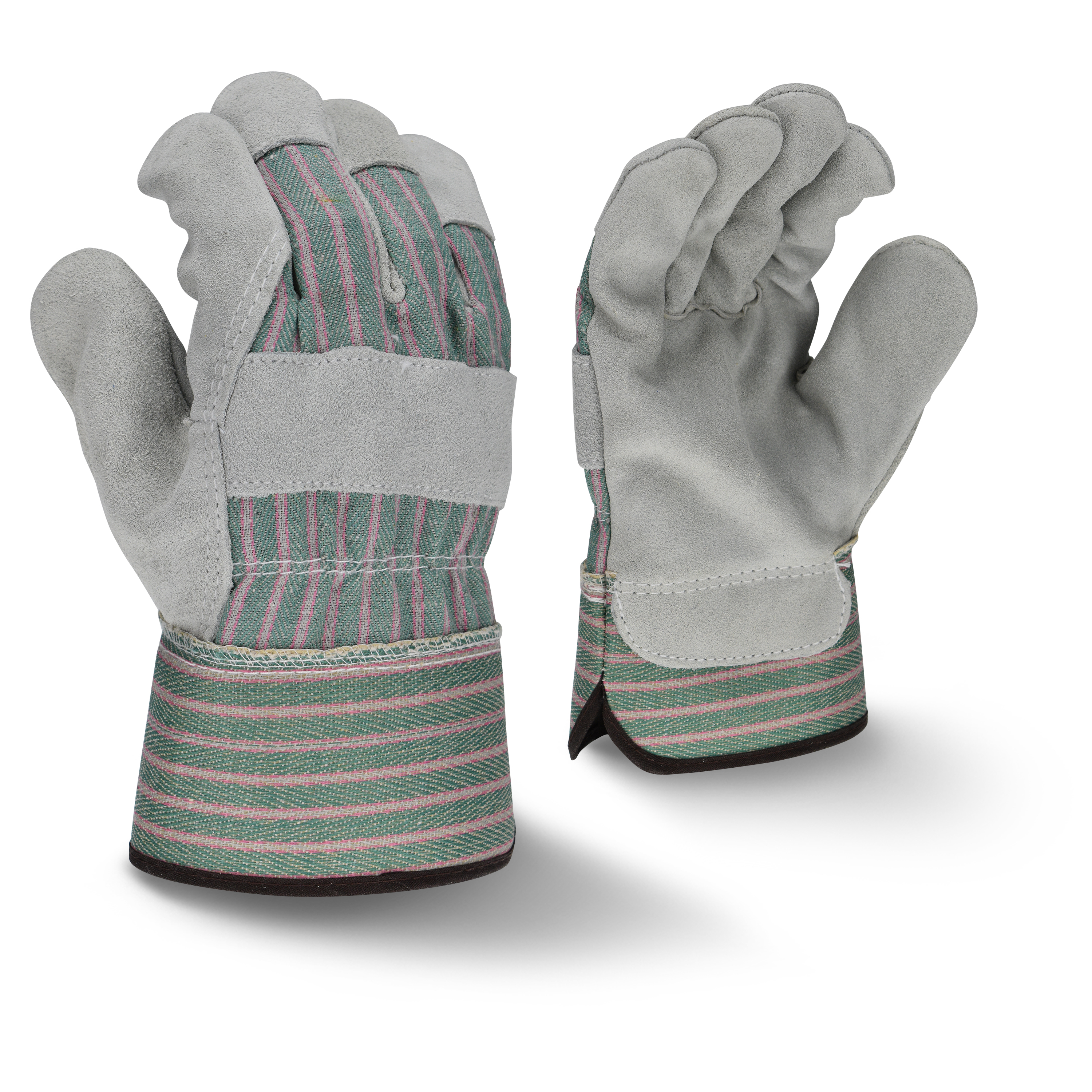 RWG3300 Select Shoulder Gray Split Cowhide Leather Glove - Size L