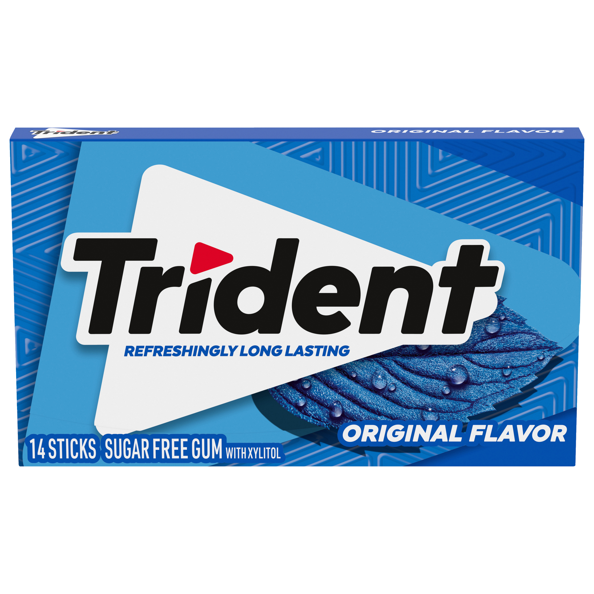 Trident Original Sugar Free Gum, 14 Pieces-0