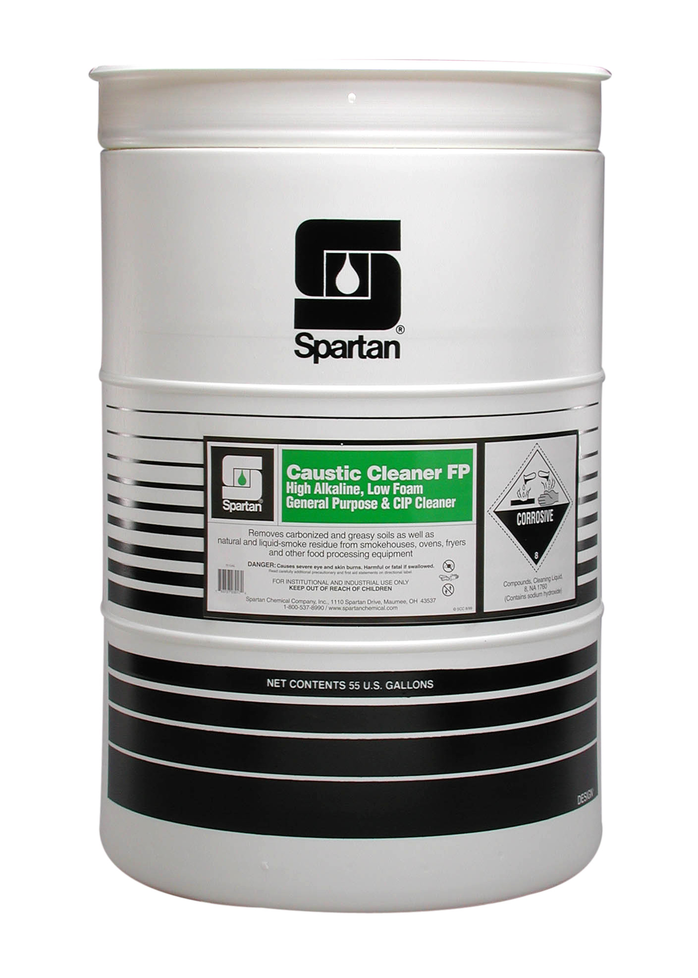 Spartan Chemical Company Caustic Cleaner FP, 55 GAL DRUM