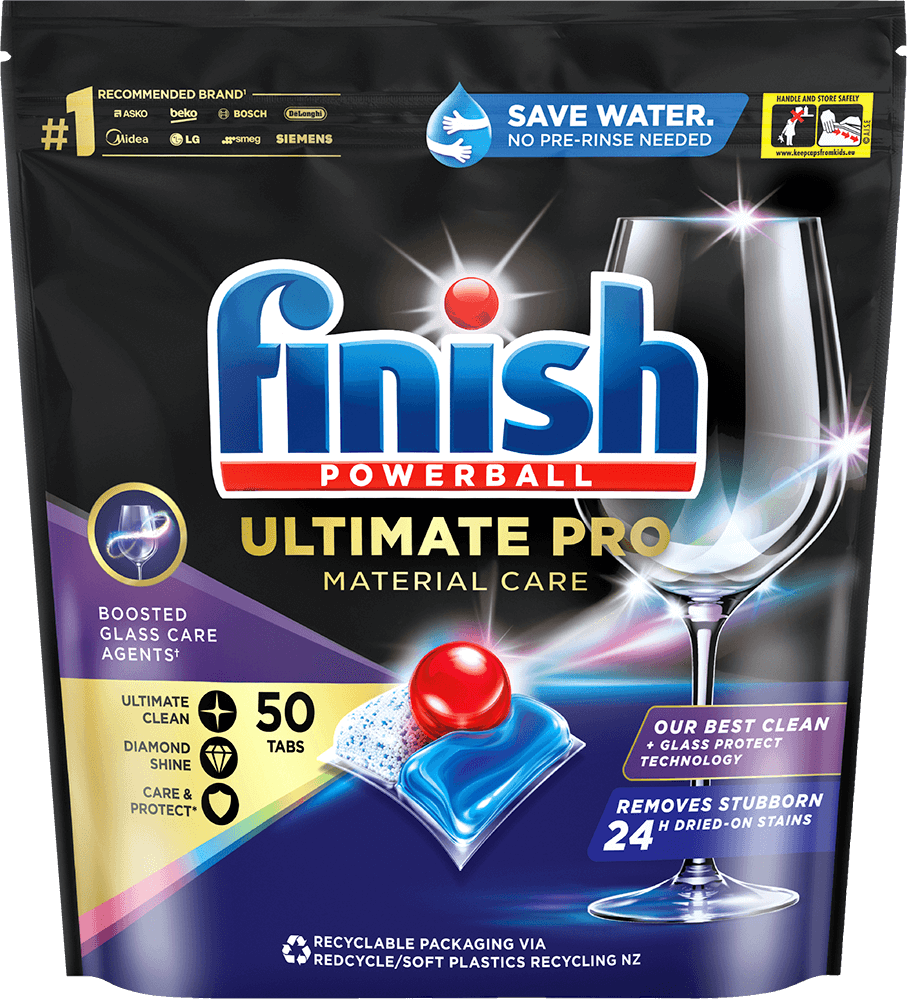 Finish® Ultimate Pro Material Care Tablets Finish® NZ