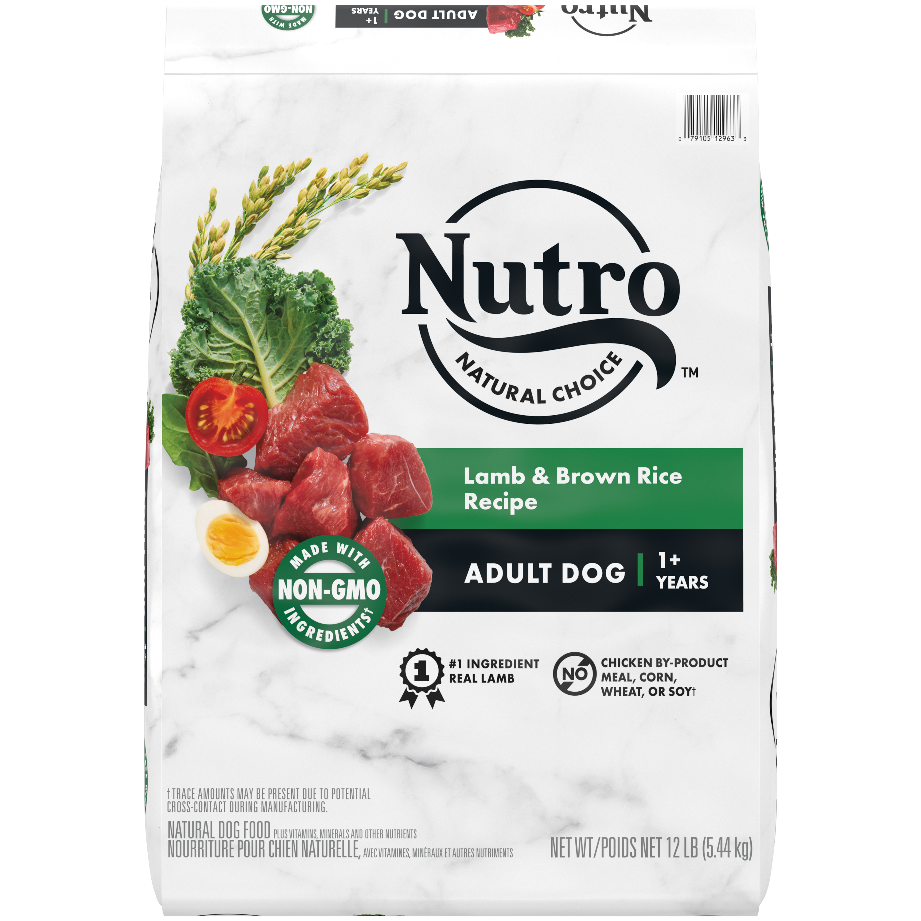 12 Lb Nutro Natural Choice Adult Lamb - Food