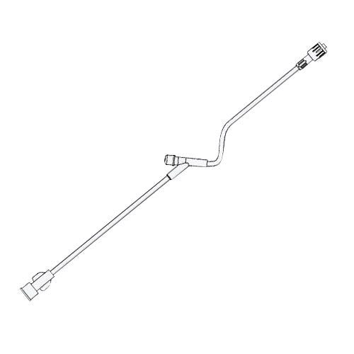 Extension Set, 7.5" w/1 Injection Site and SPIN-LOCK® Connector