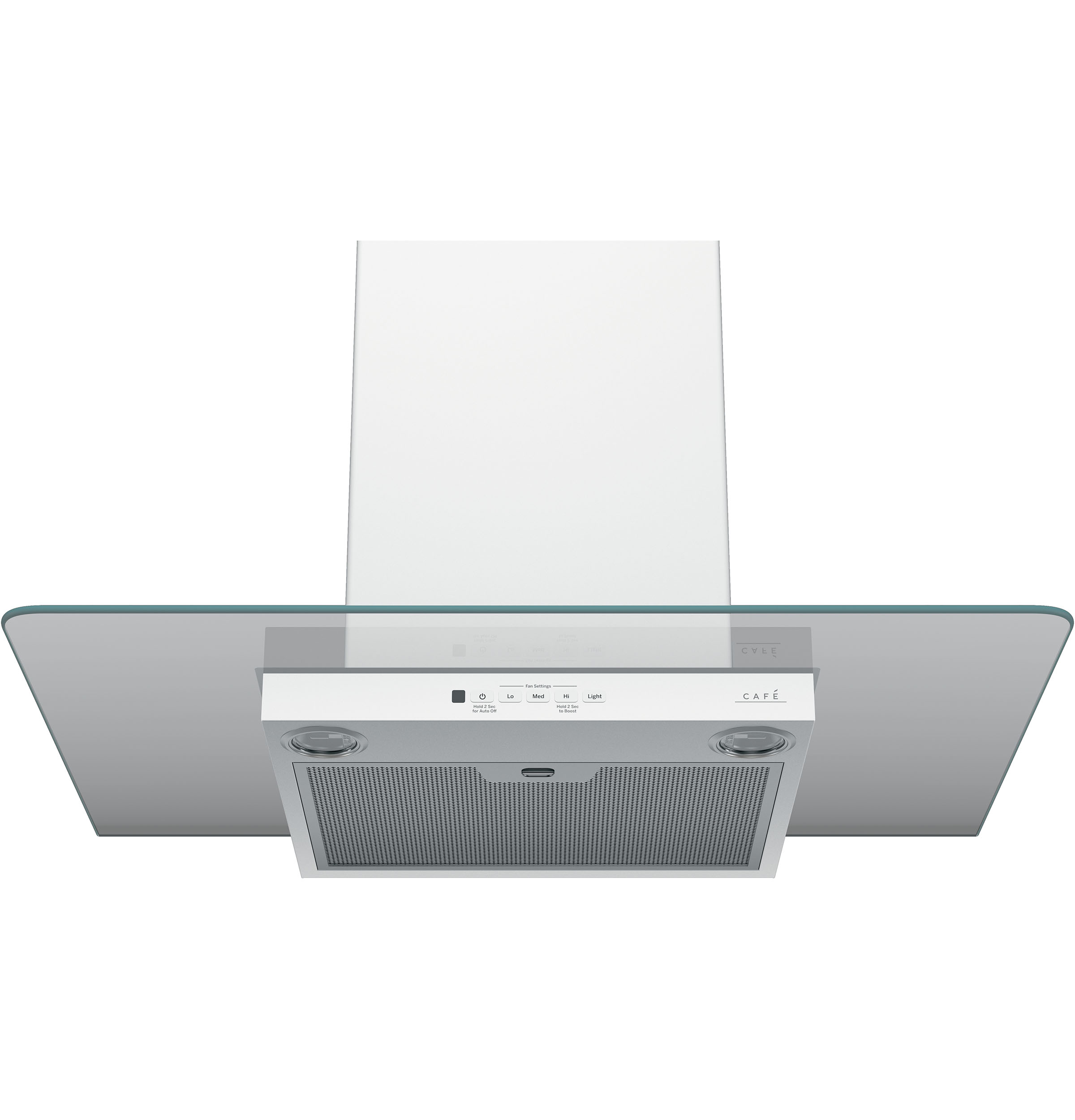 30" Chimney Hood — 350 CFM — Halogen Lighting — Convertible — Connectable via built-in WiFi view 3