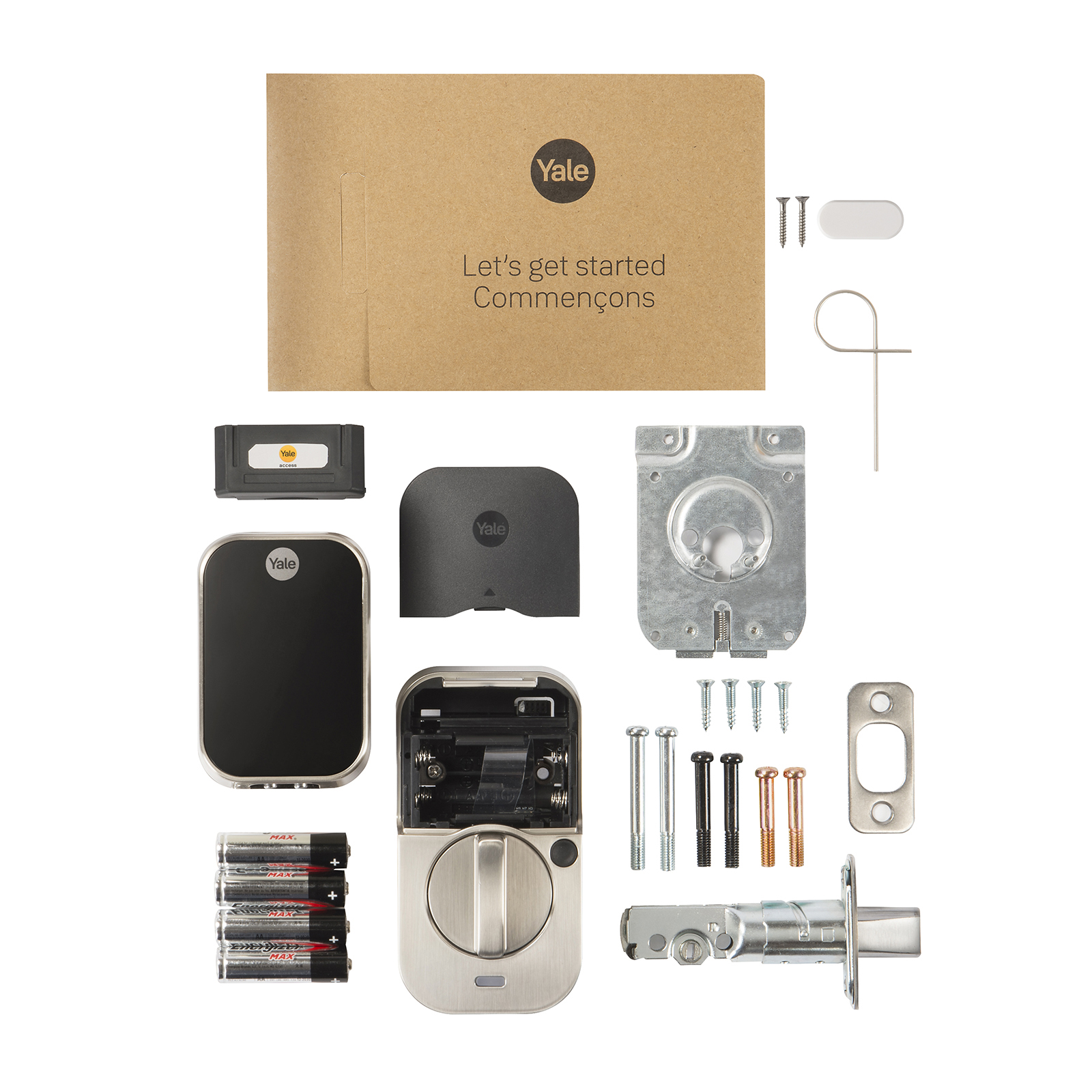 Yale Assure Lock 2 Key-Free Touchscreen with Wi-Fi and Valdosta Lever