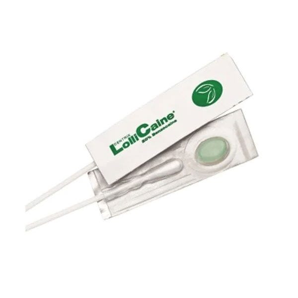 Lollicaine Mint Flavored Unit Dose Topical Anesthetic - 120/Pack