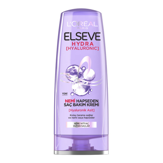 l'oréal paris elseve hydra [hyaluronic] nemi hapseden saç bakım kremi 400ml
