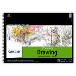 Canson Artist Series Drawing Pad Side Wire Binding 20 Sheet 18x24 inch