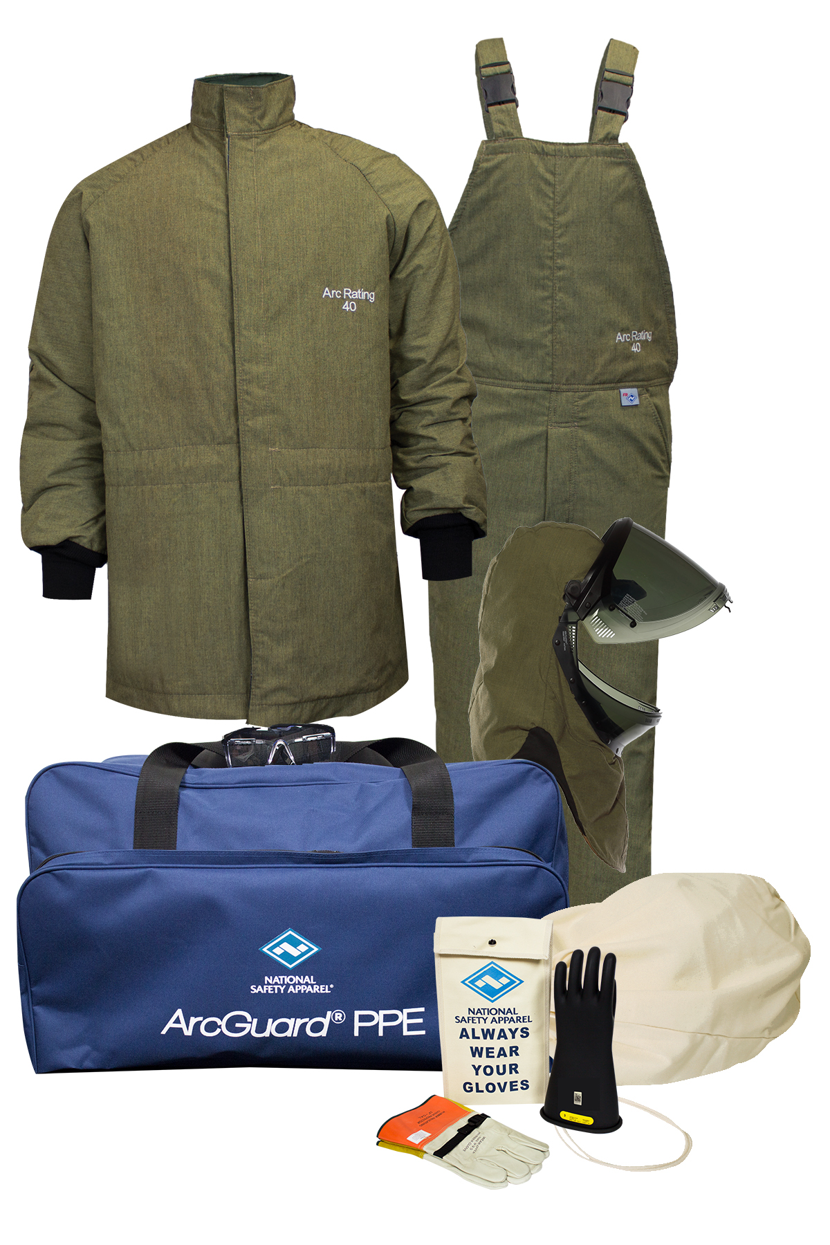 40 Cal ArcGuard® RevoLite™ Arc Flash Kit with Lift Front Hood (MD/09)