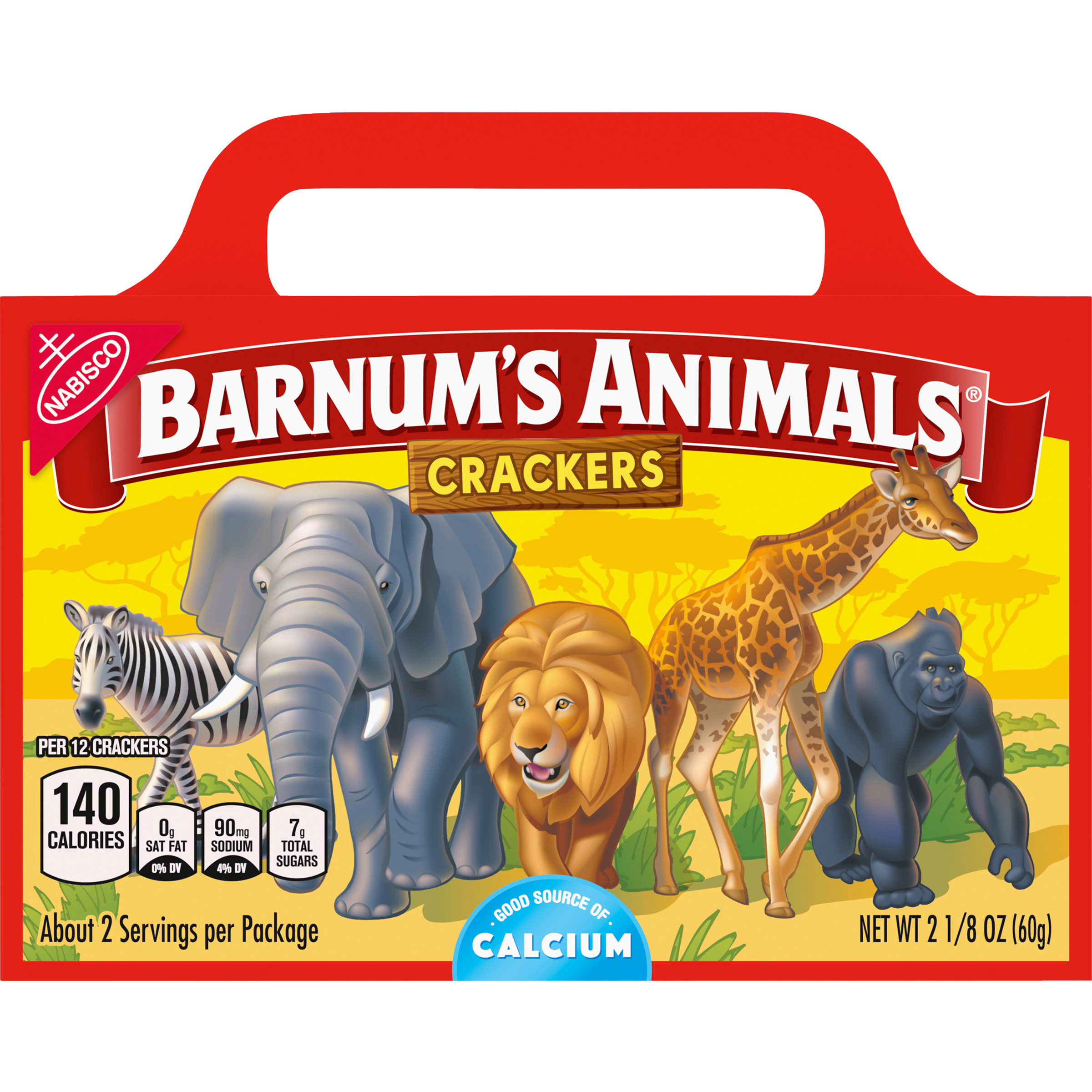 Barnum's Original Animal Crackers, 2.13 oz Box-1