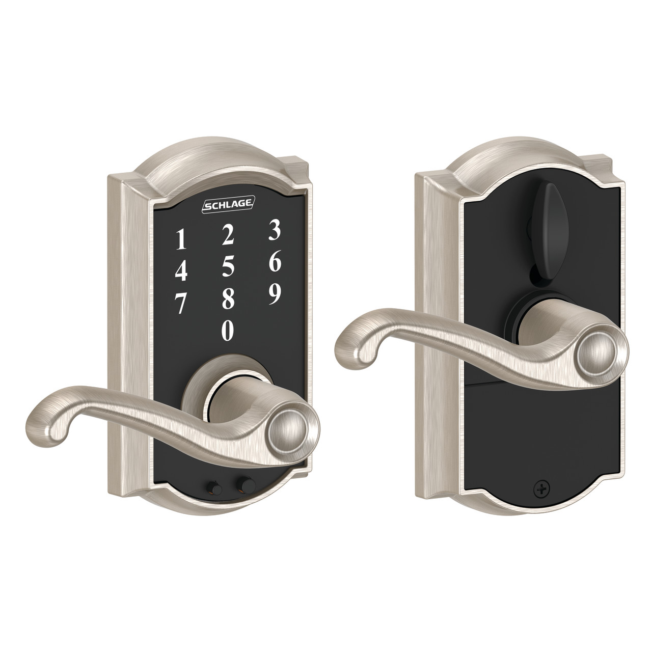 Schlage Touch™ Keyless Touchscreen Lever with Flair Lever