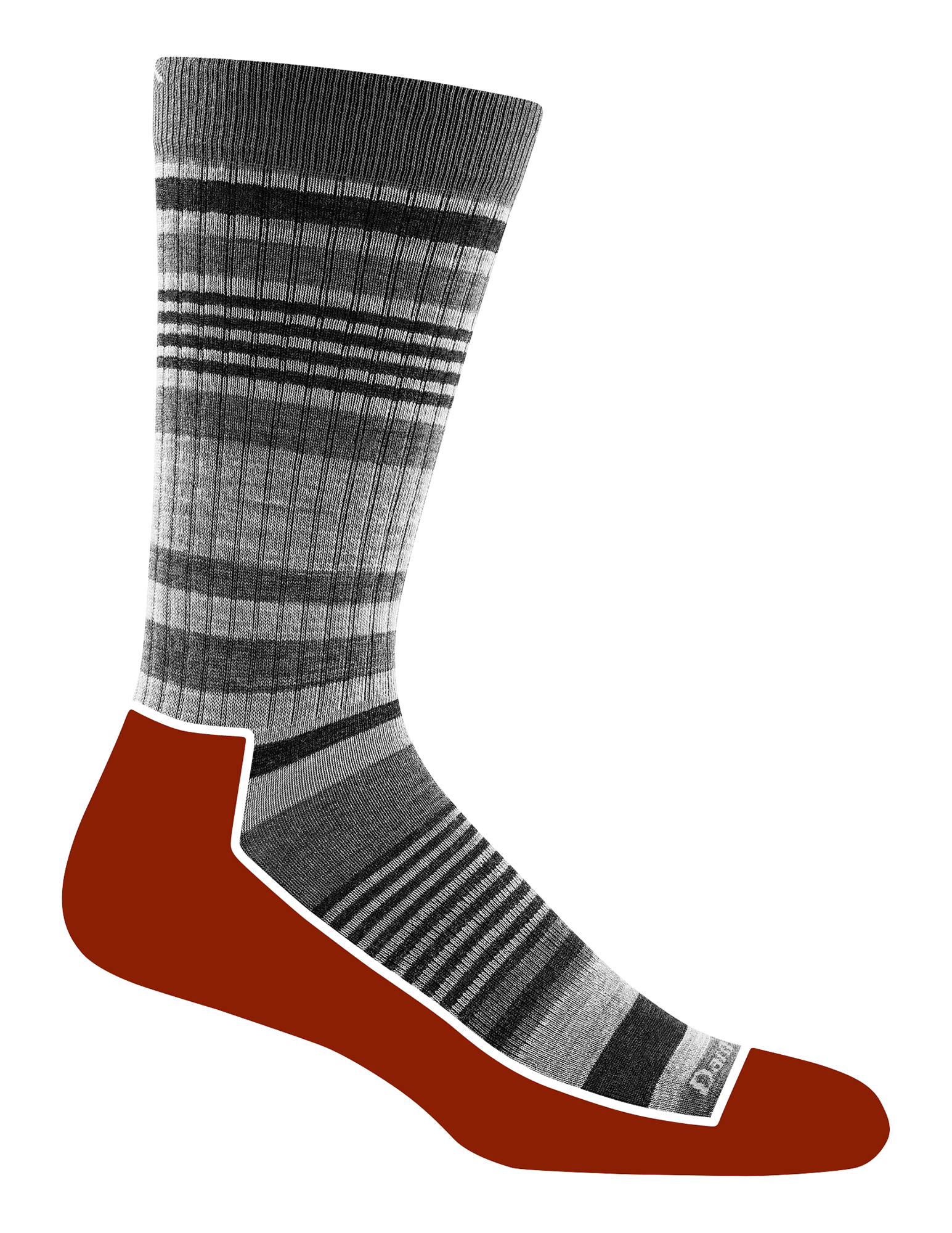 Cushion Location: With added cushion underfoot and just below the ankle, cushion Lifestyle socks …