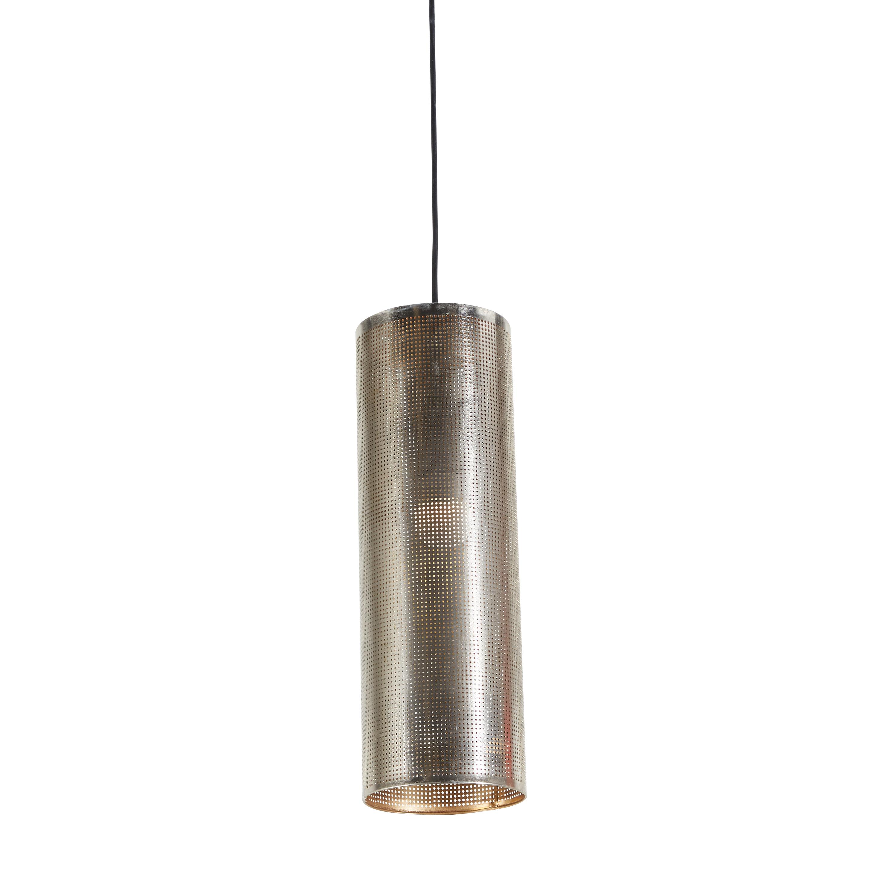 Metal  Chandelier, 7" x 7" x 18"