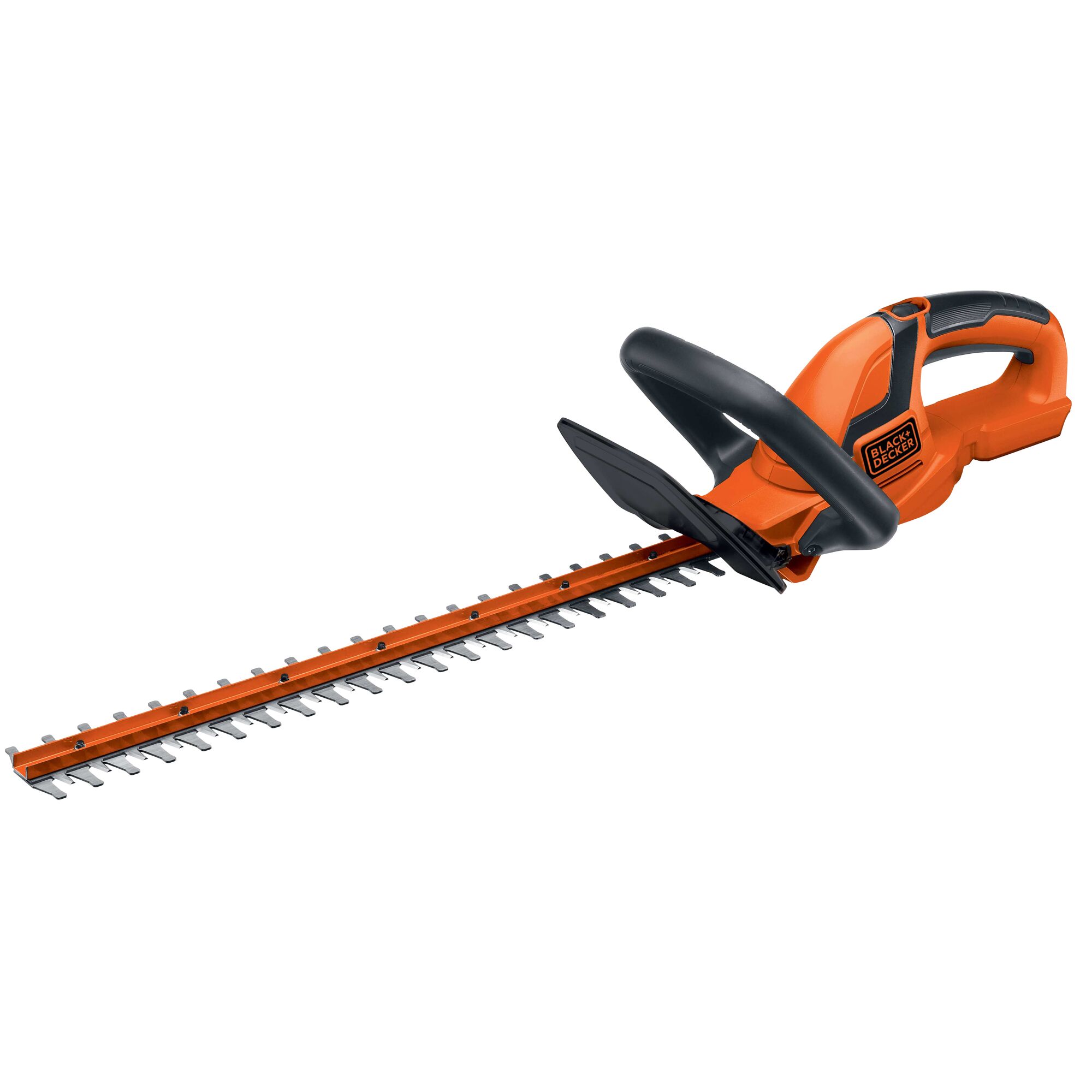 Profile of 20 volt MAX Lithium 22 inch Hedge Trimmer Battery and Charger Not Included.