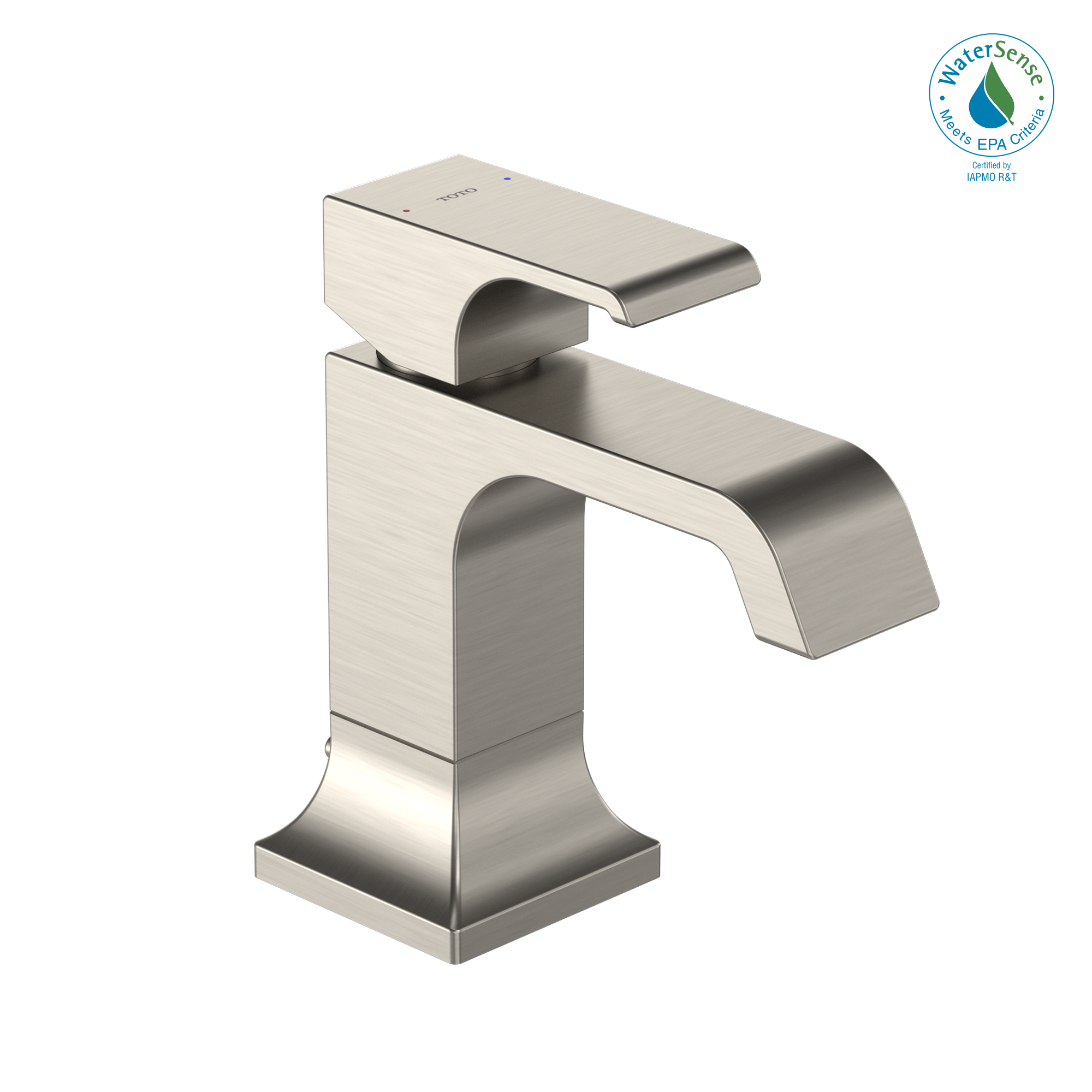 TOTO GC 1.2 GPM Single Handle Bathroom Sink Faucet with COMFORT GLIDE Technology, Brushed Nickel, Brass, TLG08301U#BN