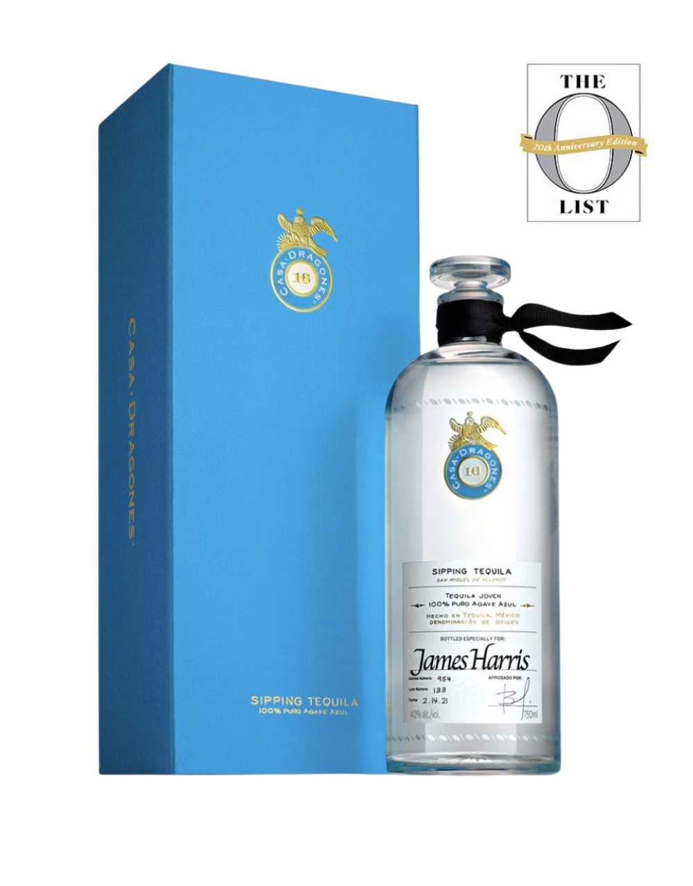 TEQUILA CASA DRAGONES JOVEN PERSONALIZED