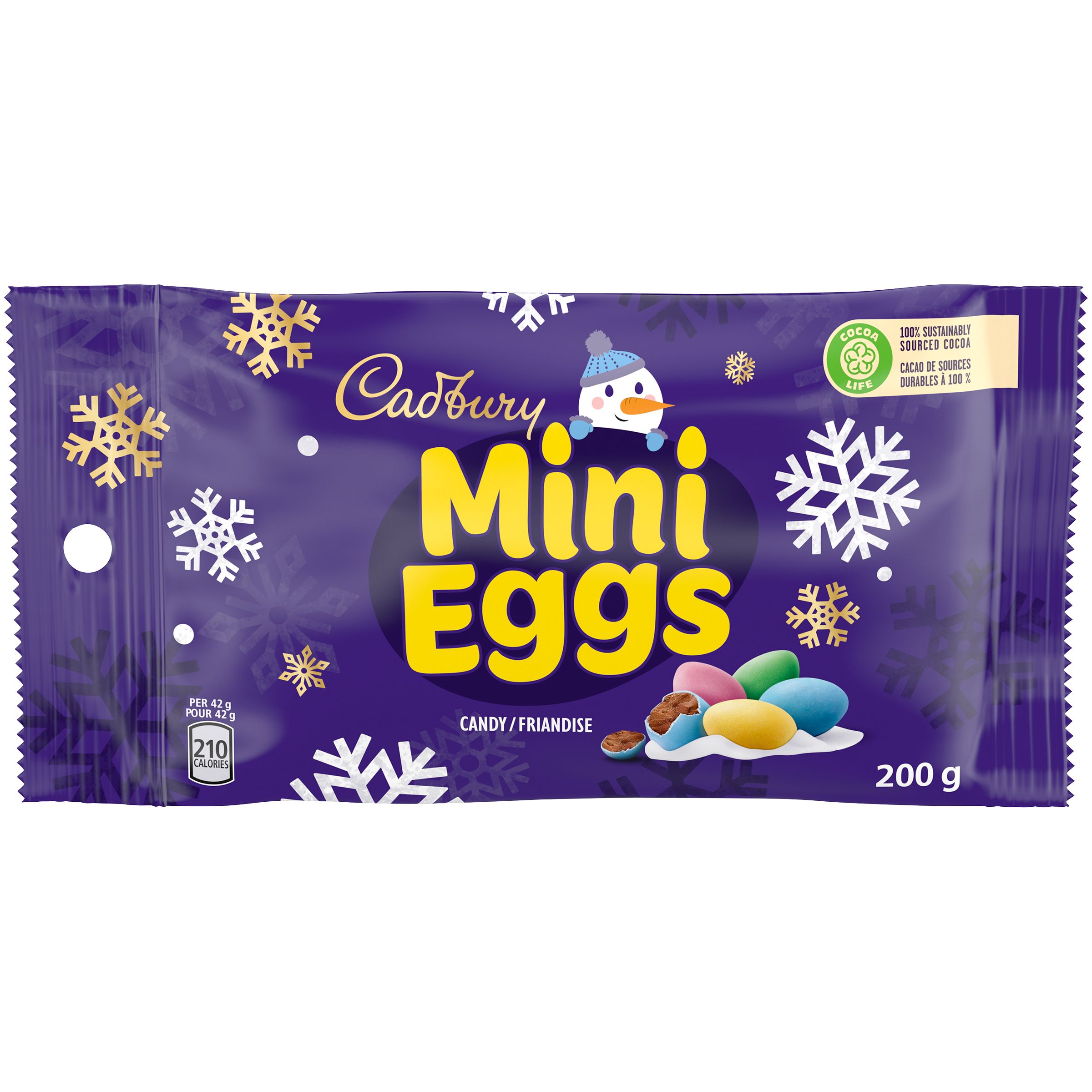Cadbury Mini Eggs Candy for Christmas (200 g)-thumbnail-1
