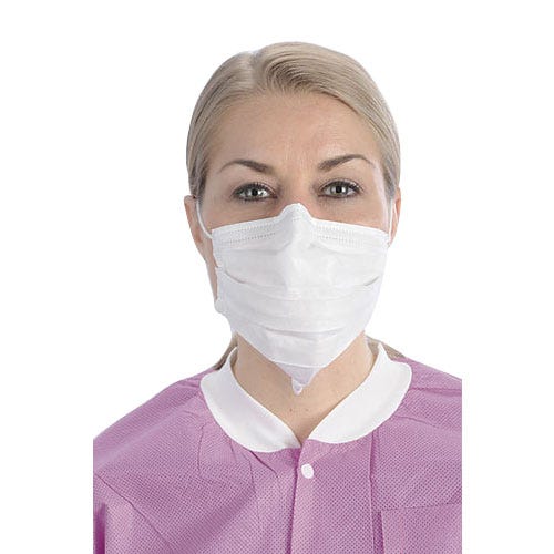 Earloop Mask Arch-Away Sky Blue ASTM Level 2 - 50/Box