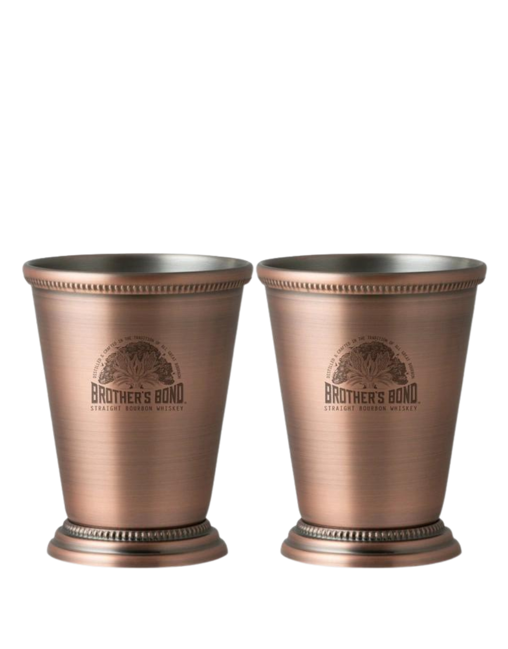 BROTHER'S BOND VINTAGE COPPER JULEP CUPS