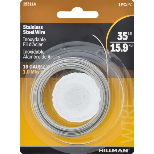 Hillman Hobby Wire Stainless Steel (19 x 30ft)
