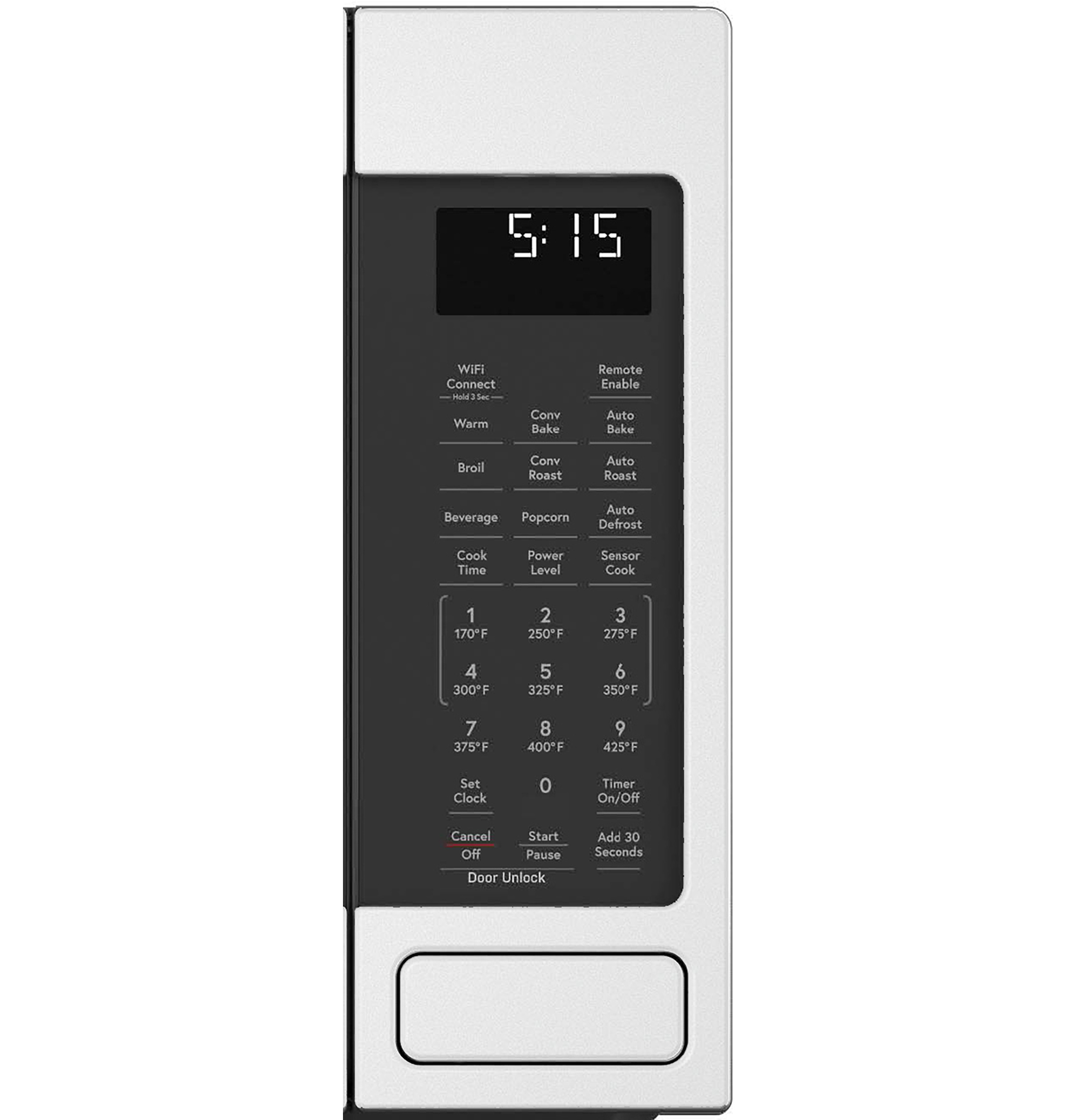 Café™ 1.5 Cu. Ft. Matte White Countertop Microwave view 2