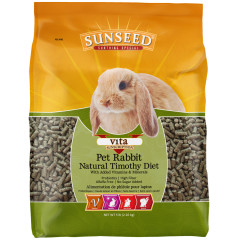 Image of Sunseed Vita Sunscription Timothy Pet Rabbit Food, 5 lb