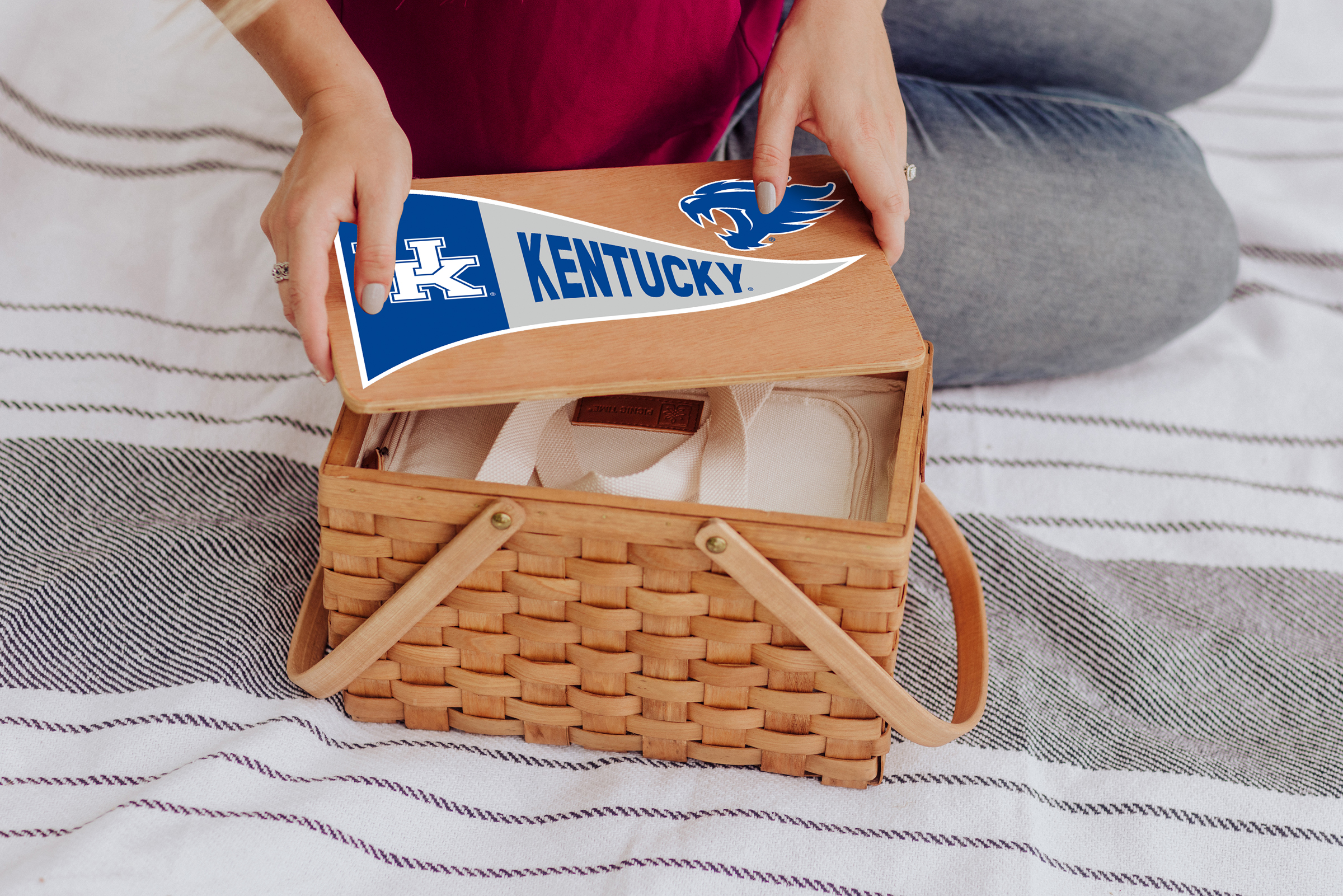 Kentucky Wildcats - Poppy Personal Picnic Basket