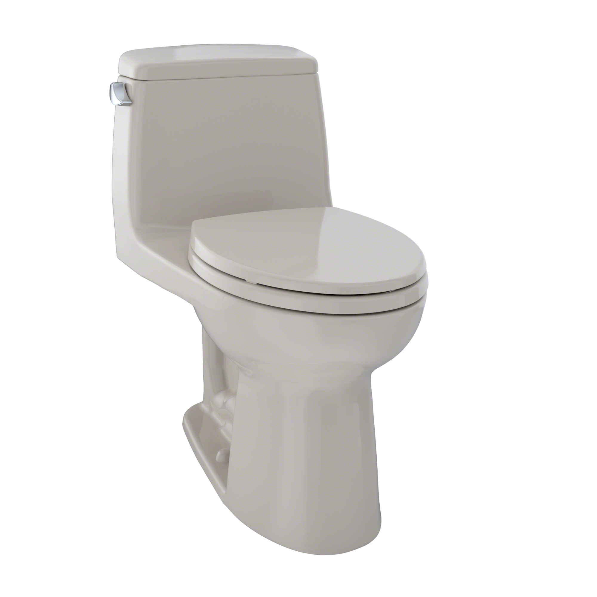 TOTO UltraMax One-Piece Elongated 1.6 GPF Toilet, Bone, Vitreous China, MS854114S#03