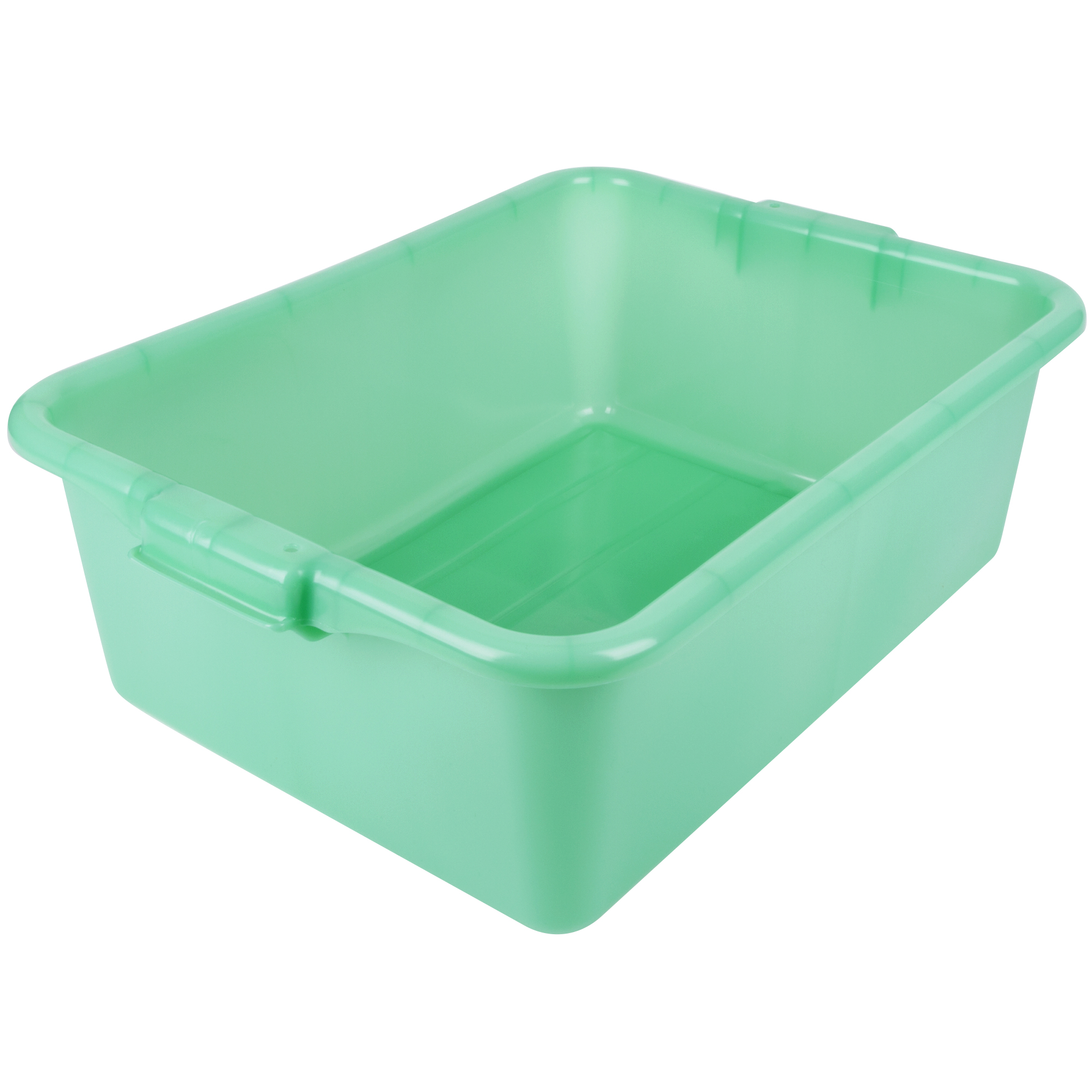 1527-C19 FOOD BOX 20X15X7 - EAGREEN W/HANDLES -