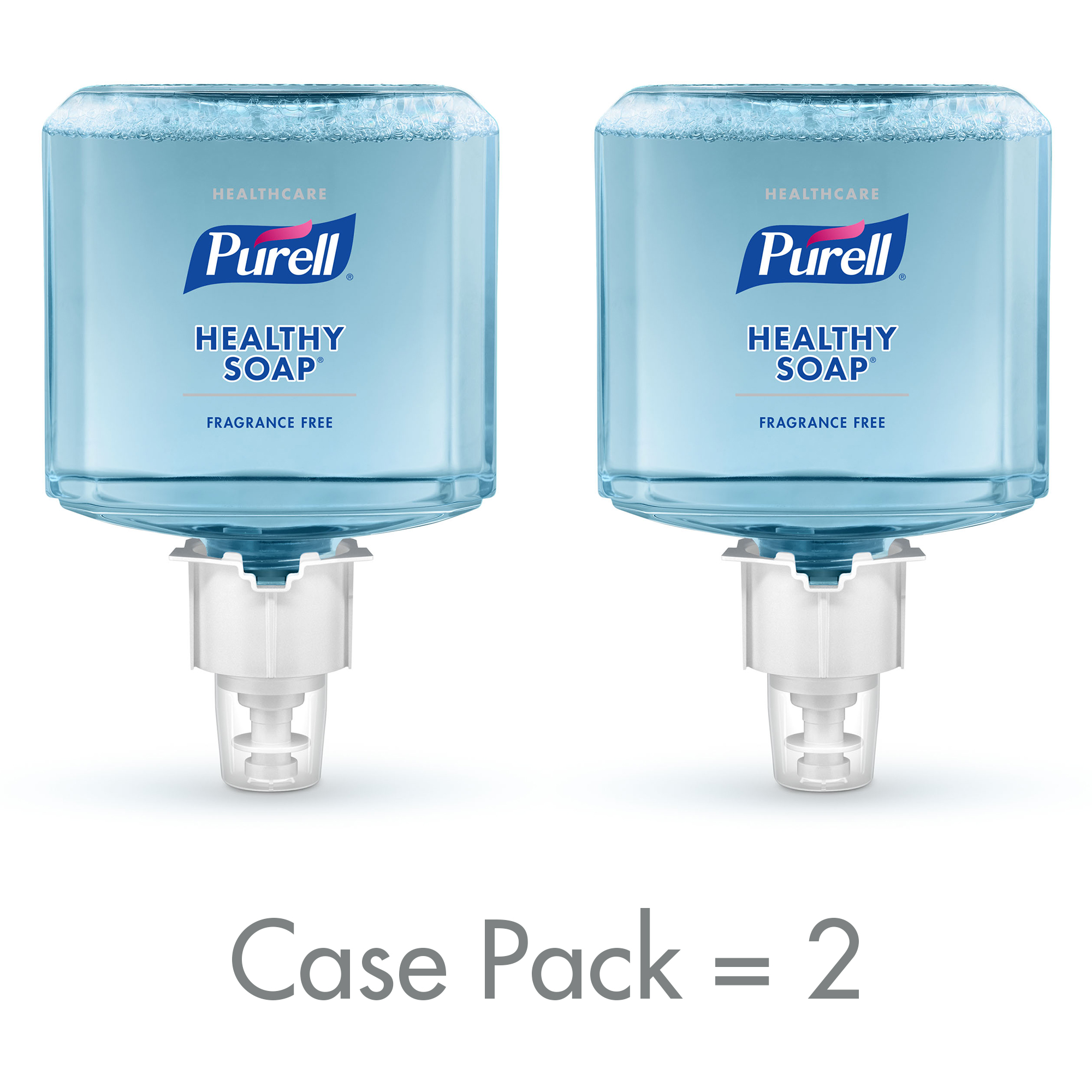 Picture of Soap, Foam, PURELL® Healthcare Healthy,  Gentle and Free , 1200 ML, For ES6 Dispensers, 2/CT
