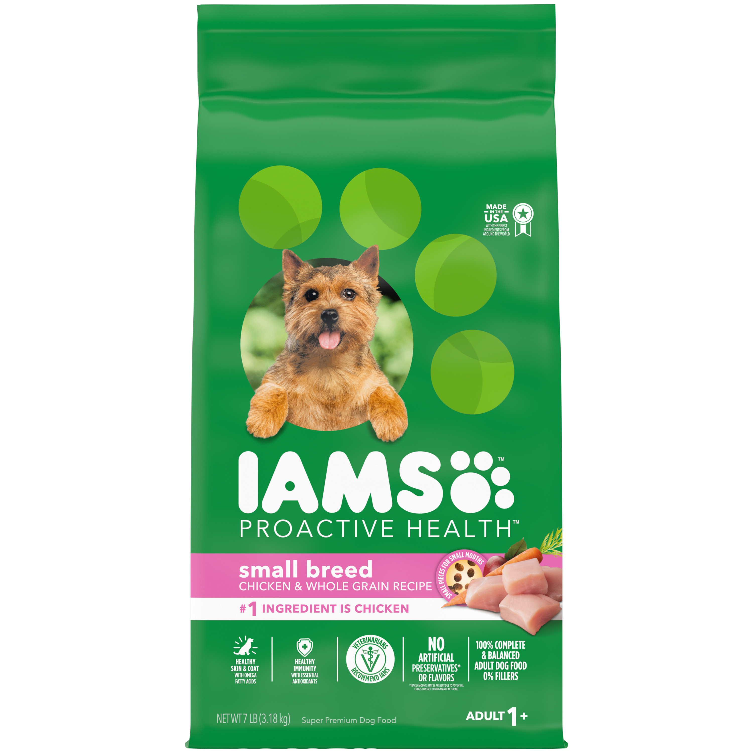7 Lb Iams Small & Toy Breed Adult - Health/First Aid