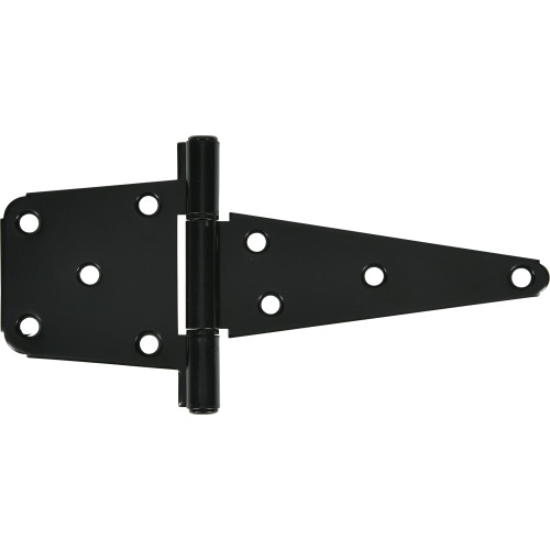 Hardware Essentials 4x4 Heavy Duty T-hinge Black (6