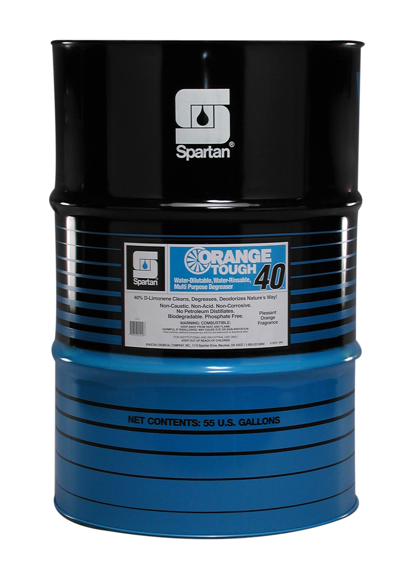 Spartan Chemical Company Orange Tough 40, 55 GAL STEEL LINED