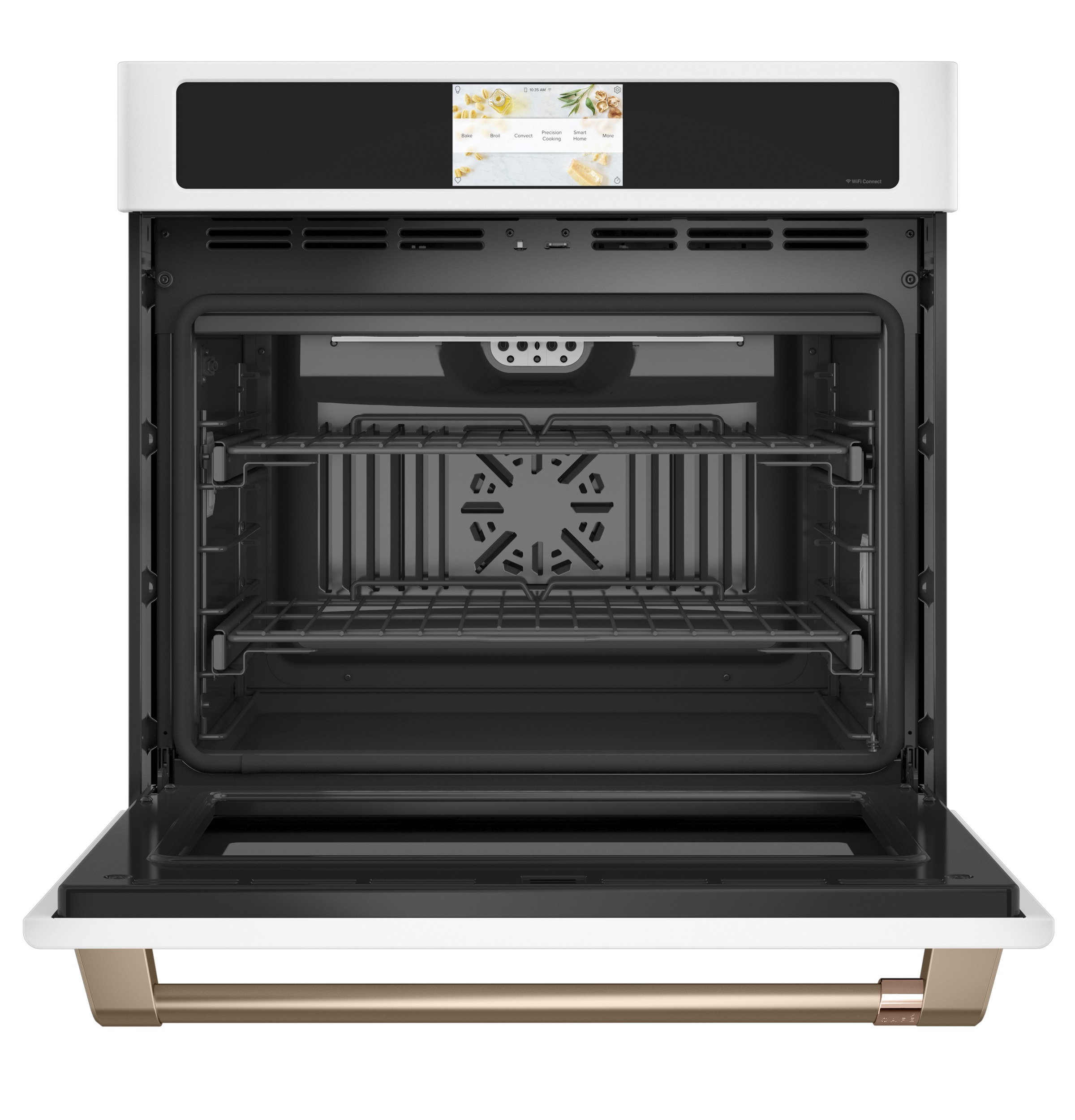 30" Width — Slf & Stm Cln — Conv Oven — 7" Full-Clr Tch LCD Scrn — 2x Roller Rck, Meat Prb — Prec Ckg, Hot-Air Fry, Stm-Assist — ADA Compliant — Connectable via built-in WiFi — Est Drop Date = JUN-26 view 2