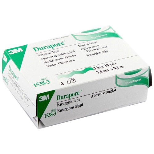 Durapore™ Surgical Tape, Silk, 3" x 10yds  - 4/Box